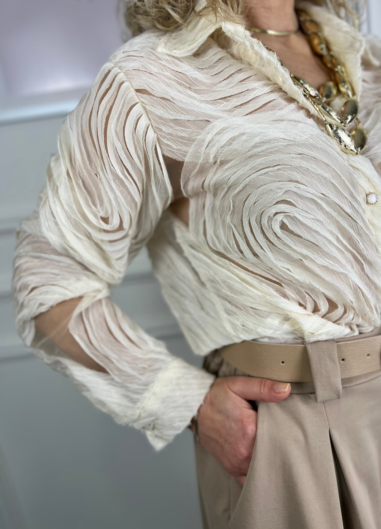 Camicia AMBRA Avorio