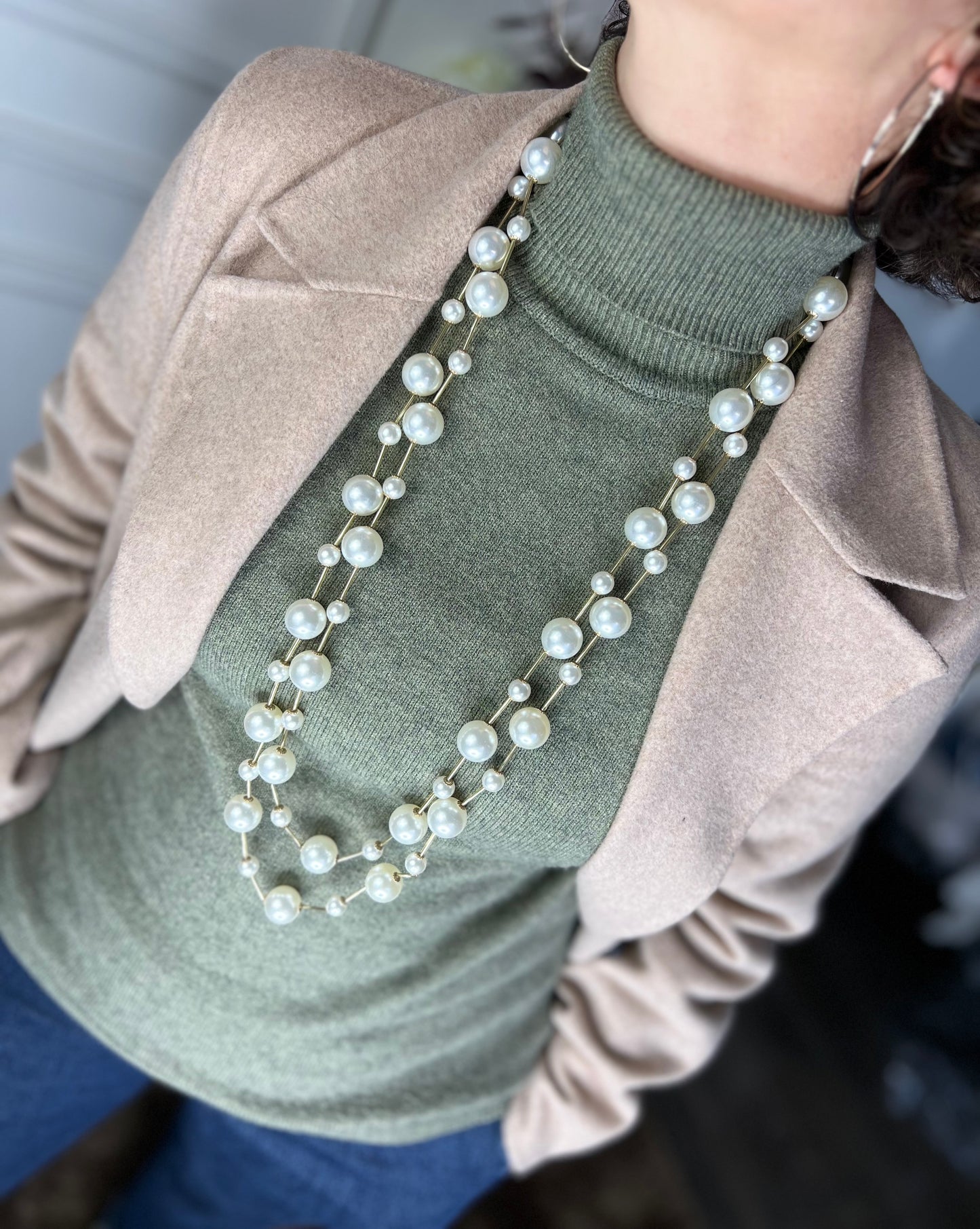Collana PERLE 2 FILI