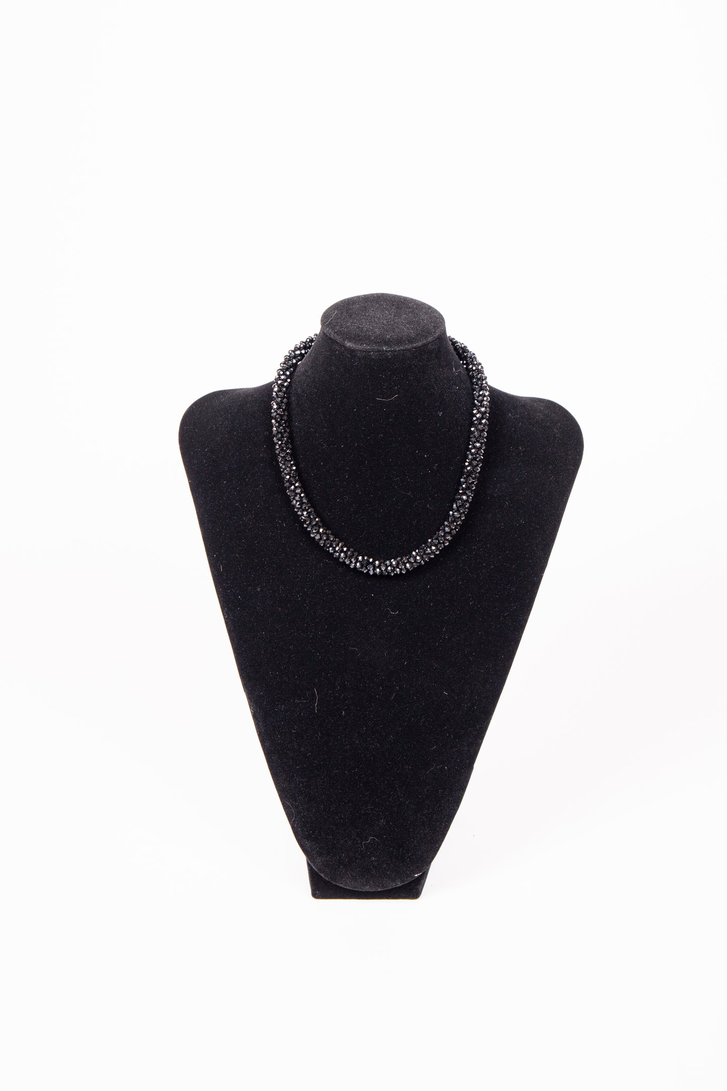 Collana CRISTALLI NERI