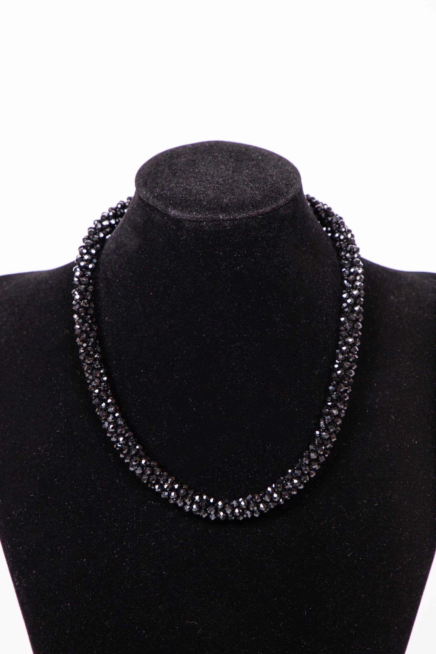 Collana CRISTALLI NERI