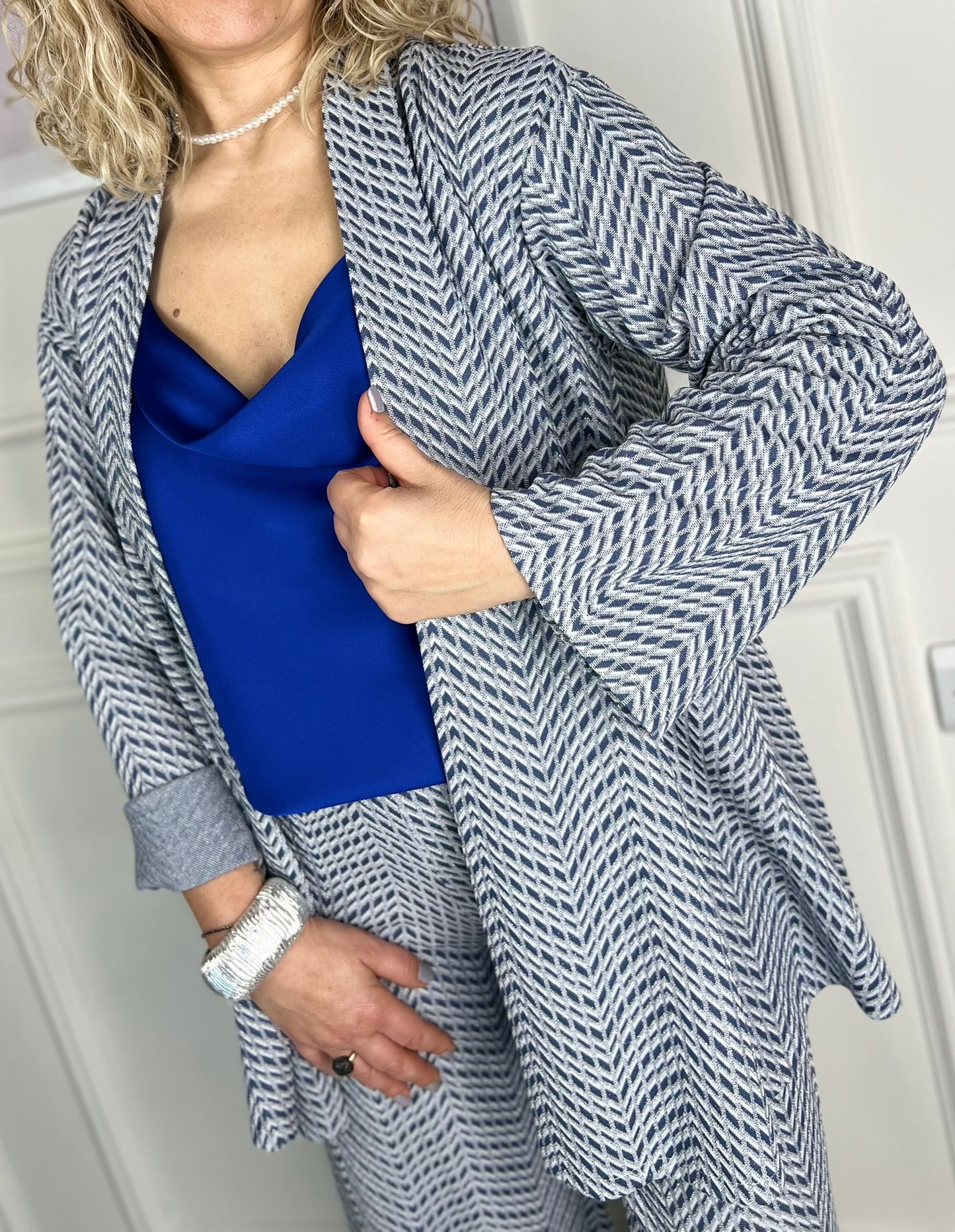 Completo OTTAVIA azzurro polvere