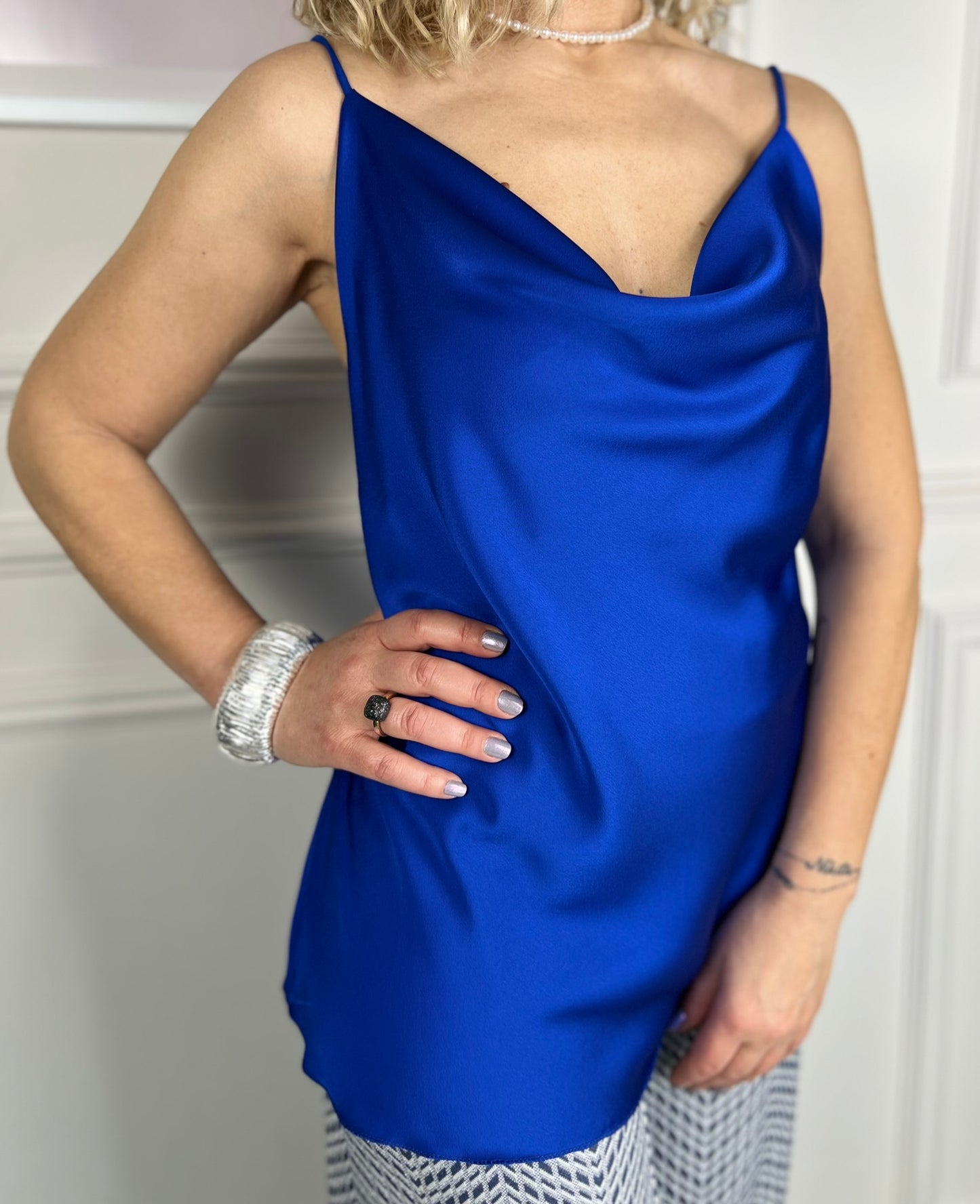 Top EVA bluette