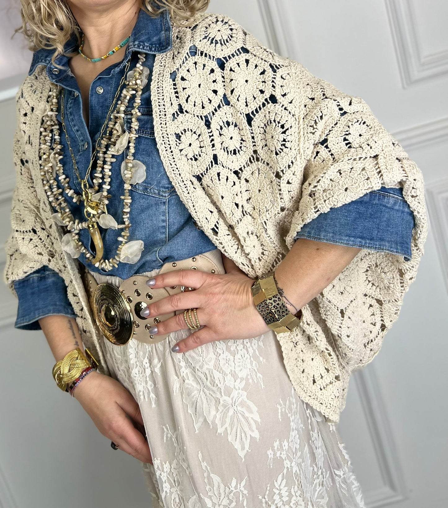 Cardigan ALIDA beige