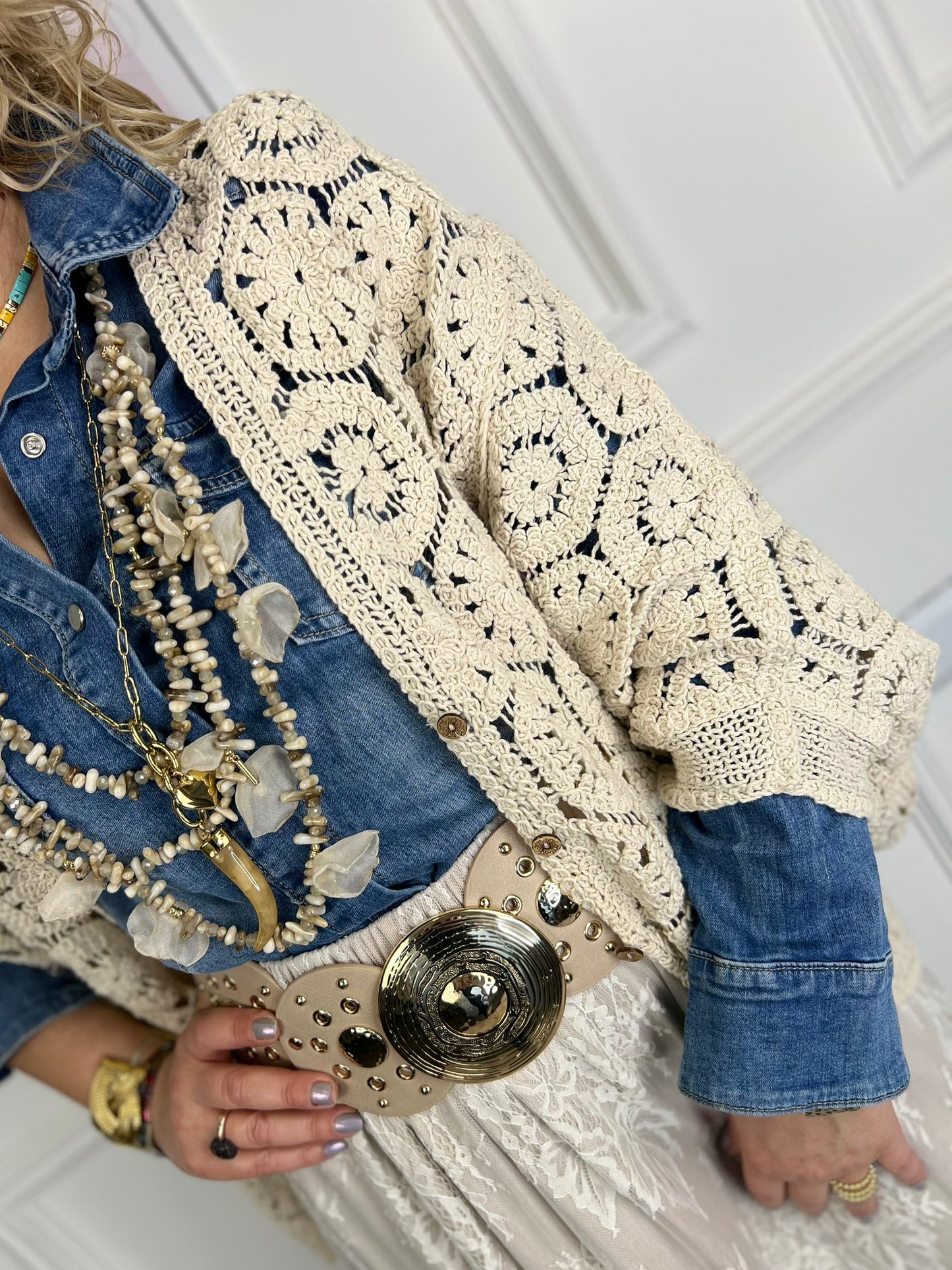 Cardigan ALIDA beige