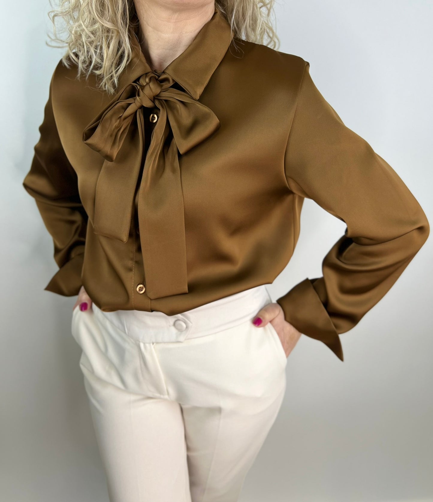 Camicia LINA bronzo