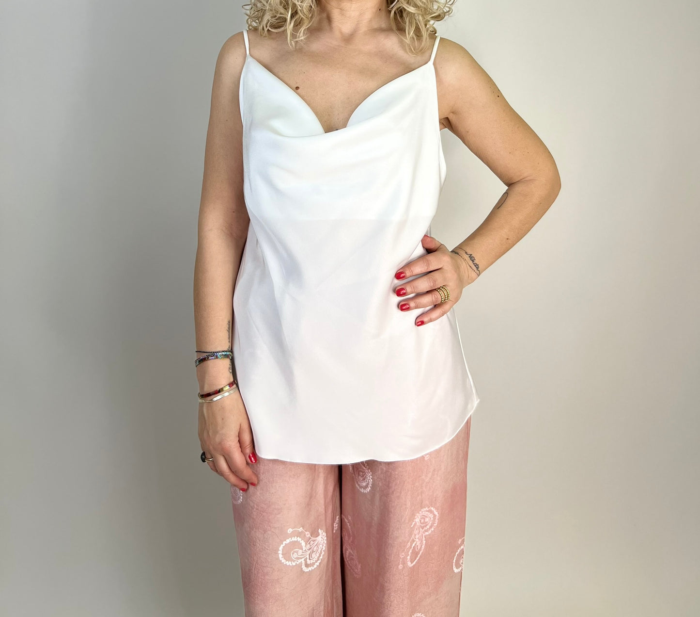 Top EVA bianco