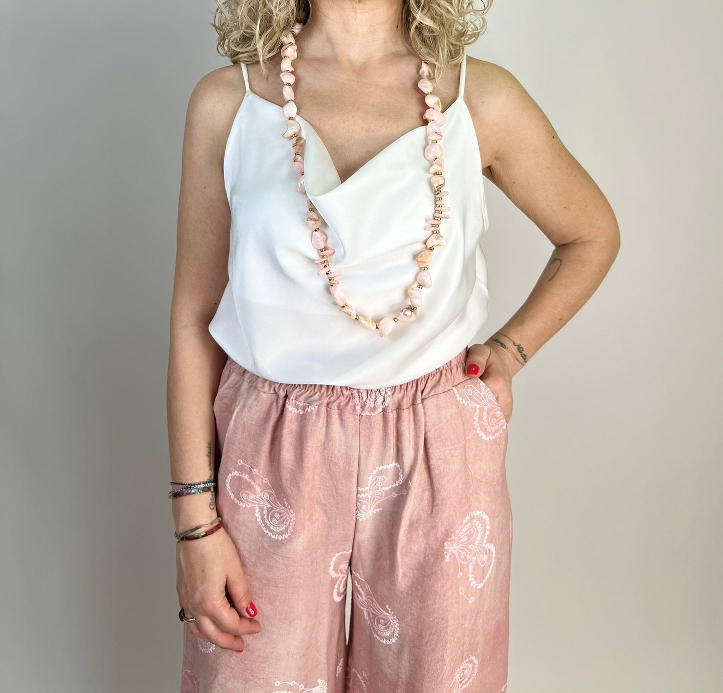 Top EVA bianco