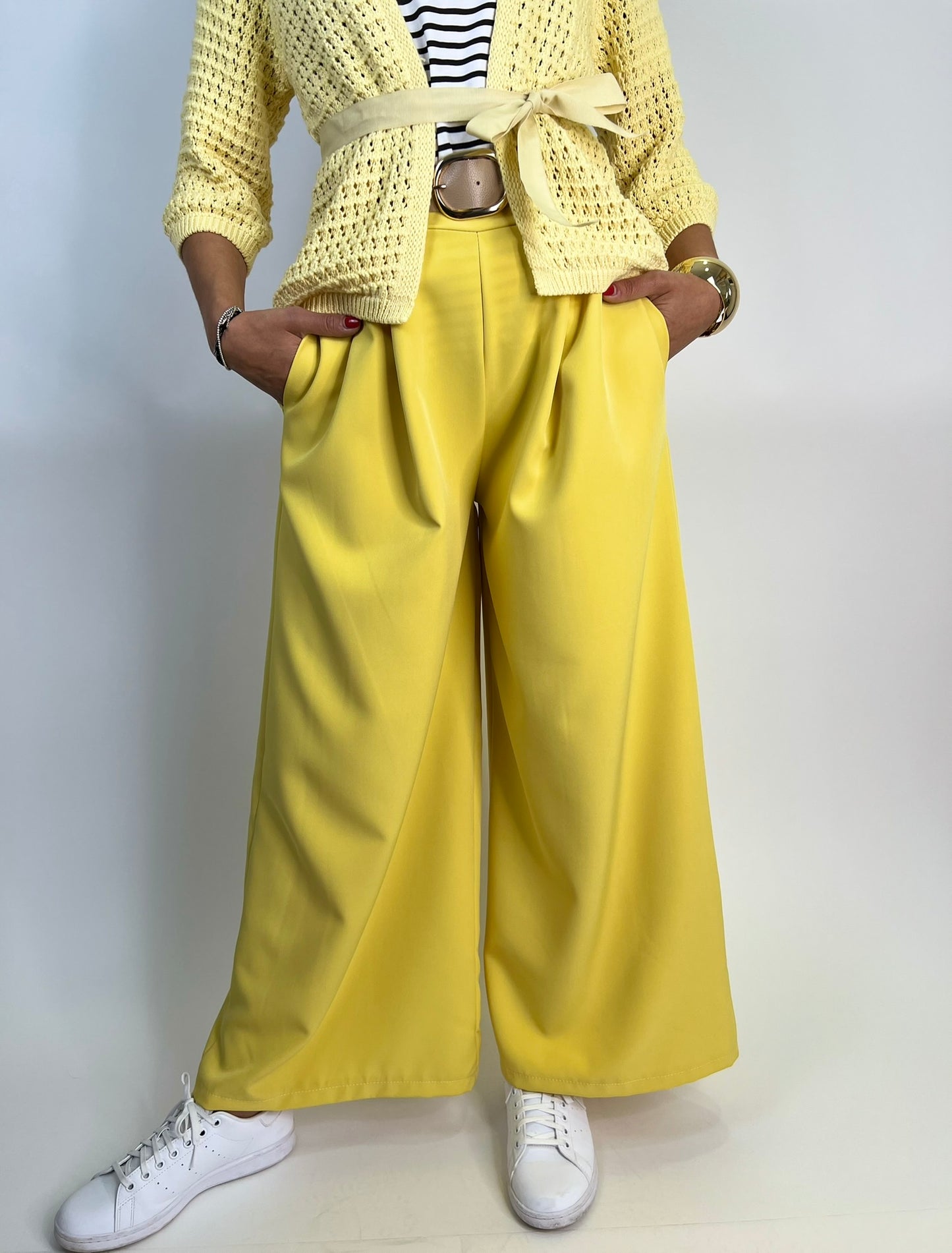 Pantalone GIORGIA giallo
