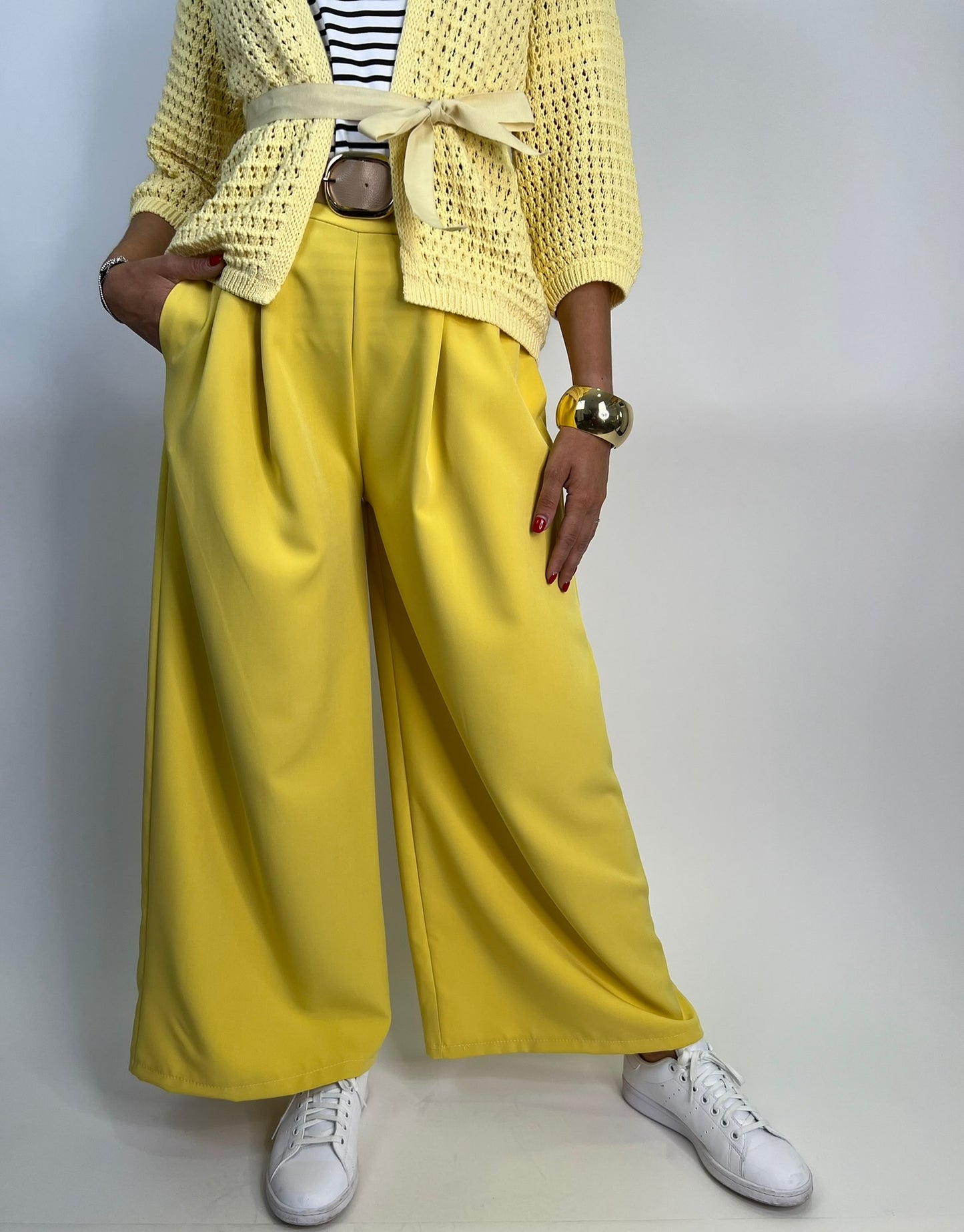 Pantalone GIORGIA giallo