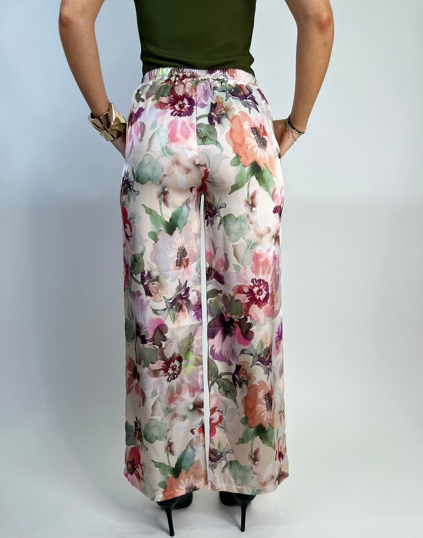 Pantalone RAFFAELLA rosa