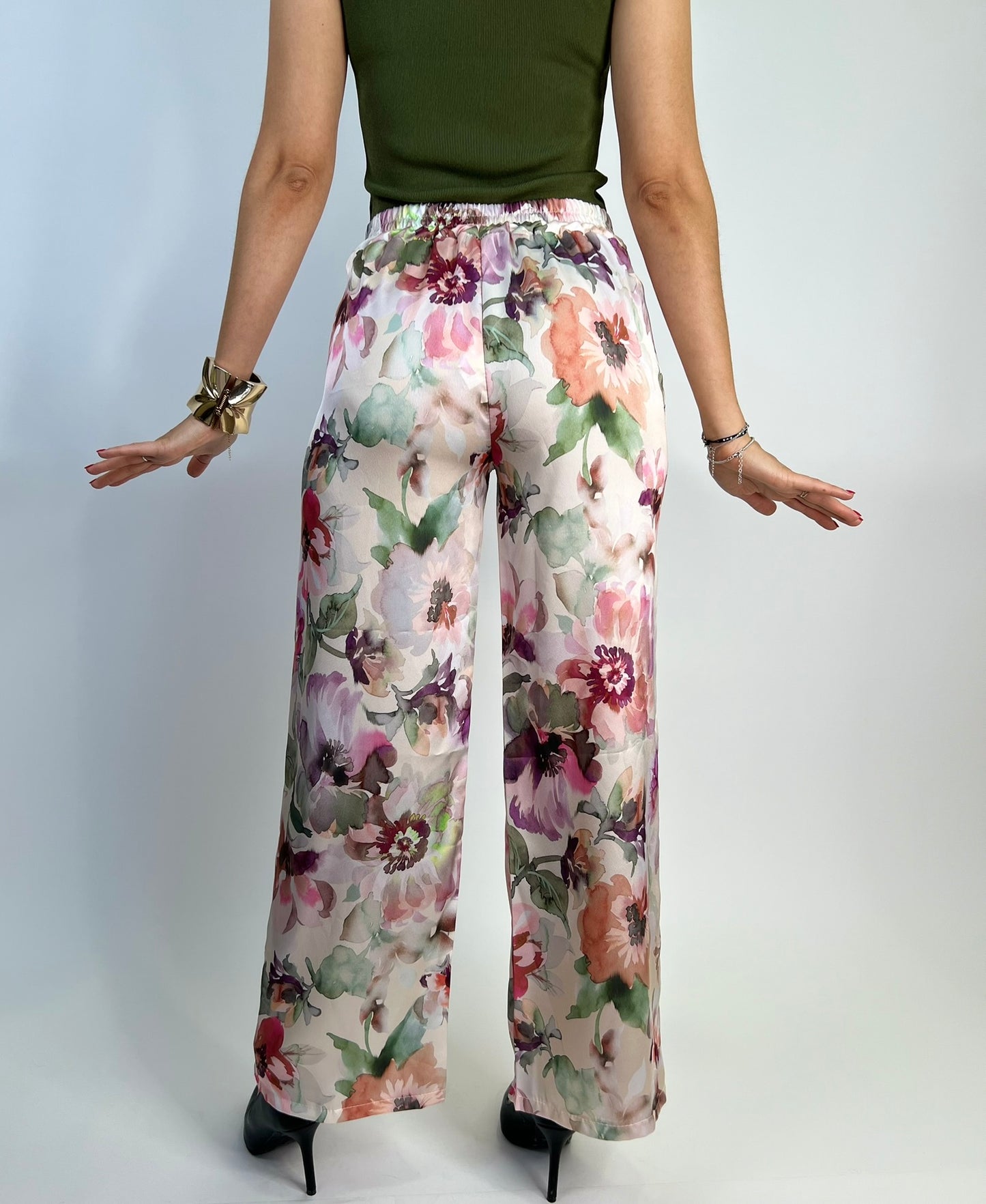 Pantalone RAFFAELLA rosa