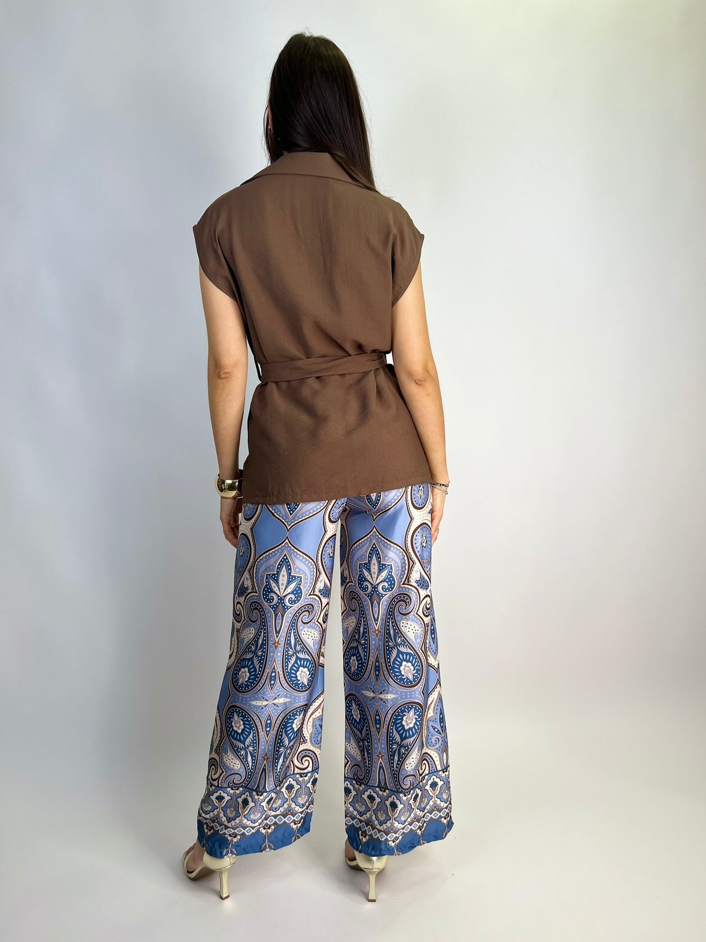 Gilet FIORELLA cacao