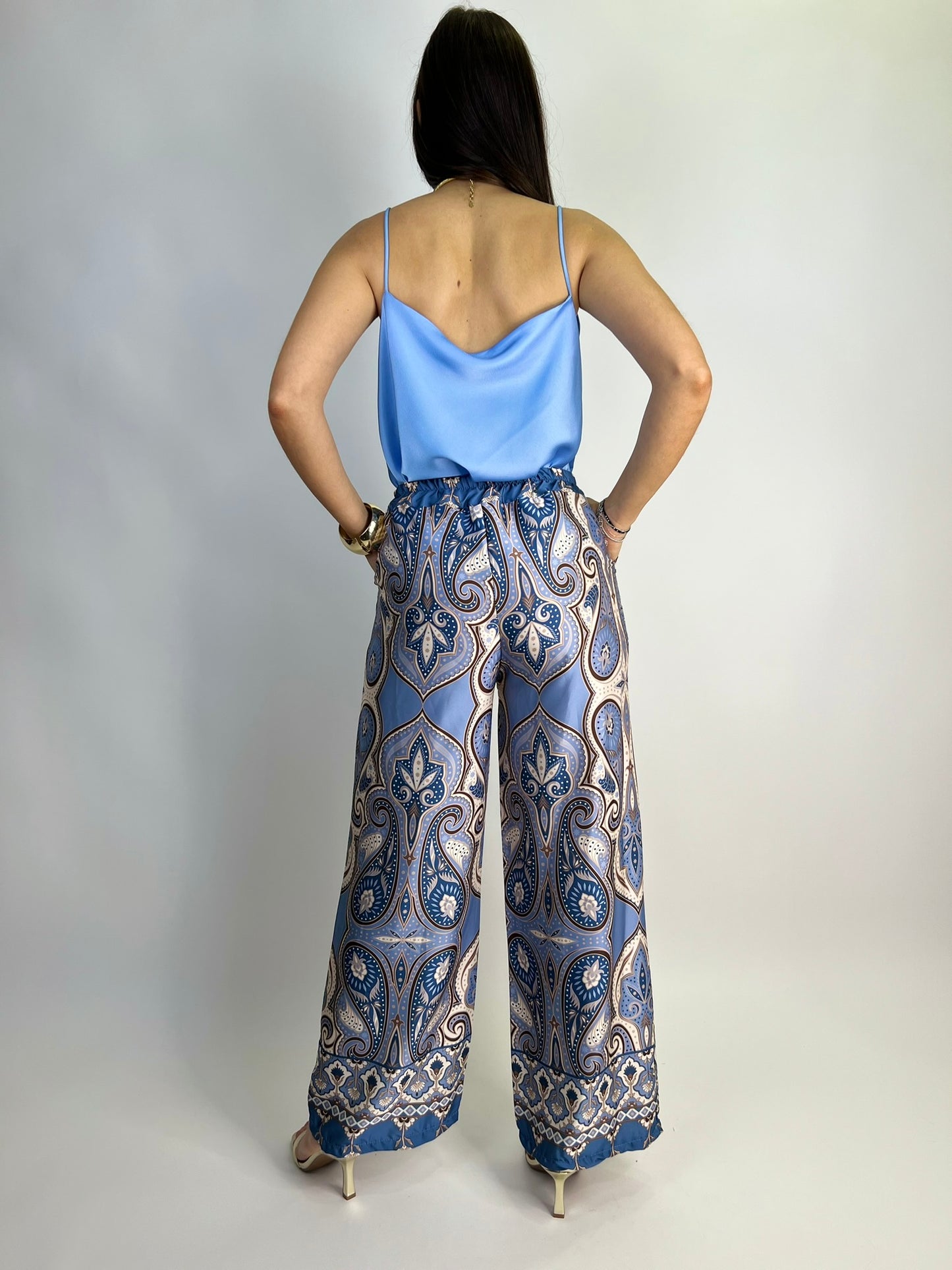 Pantalone GUENDA celeste