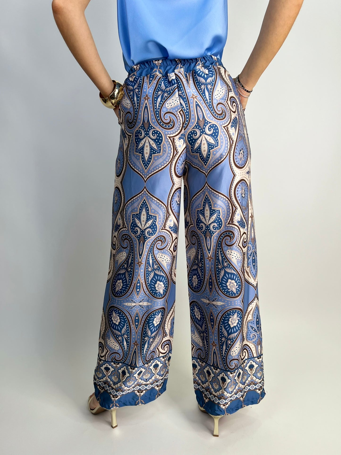 Pantalone GUENDA celeste