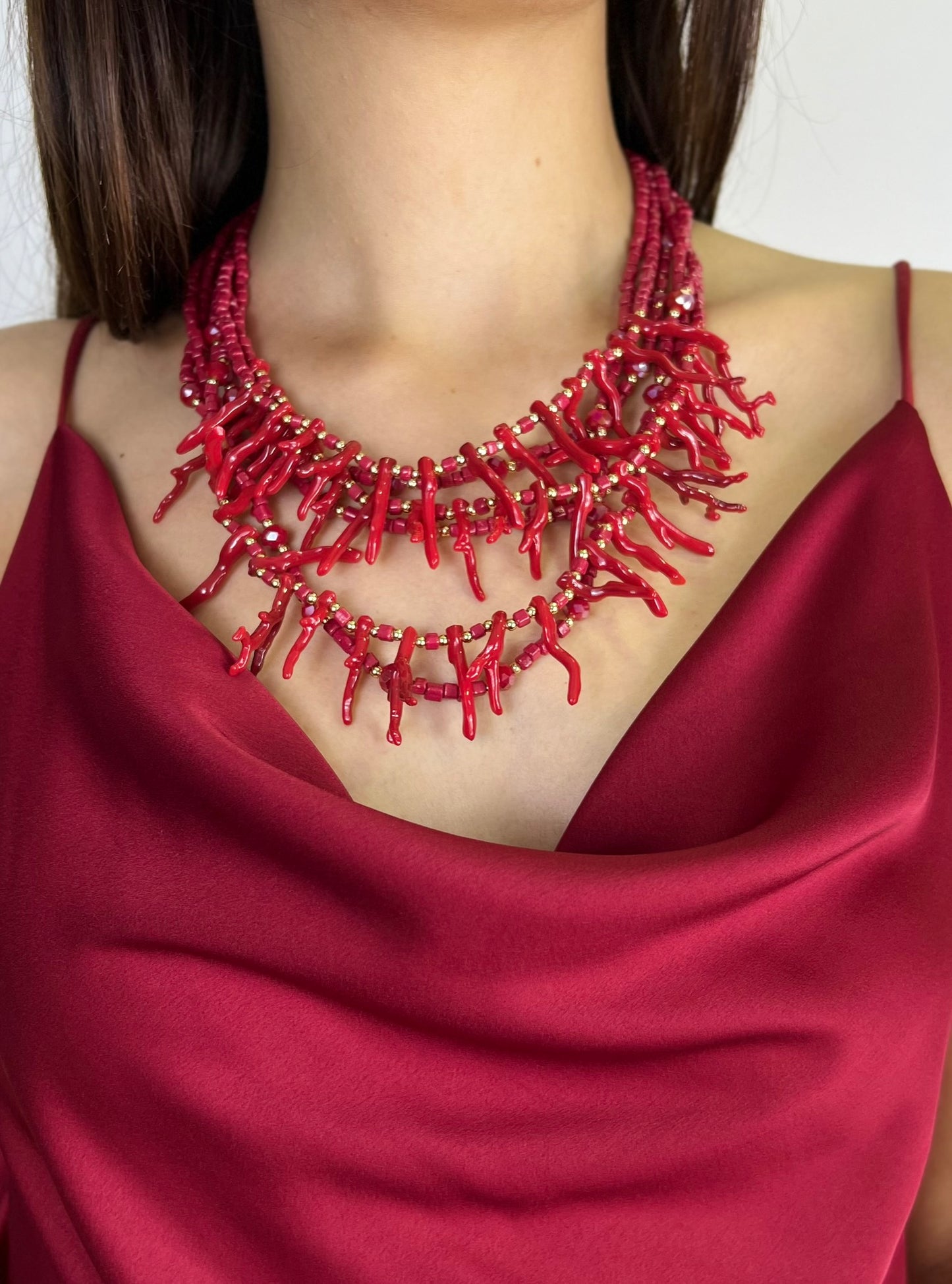 Collana CORALLO rosso