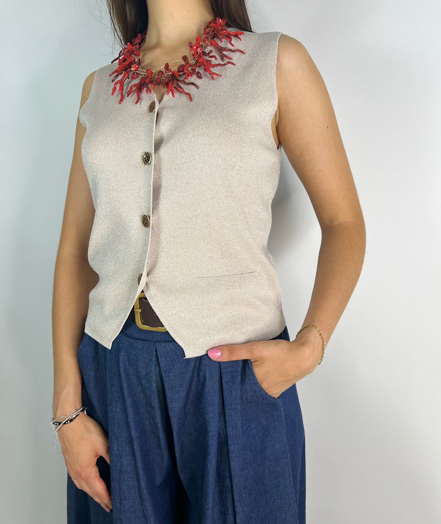 Gilet ROSANNA sabbia