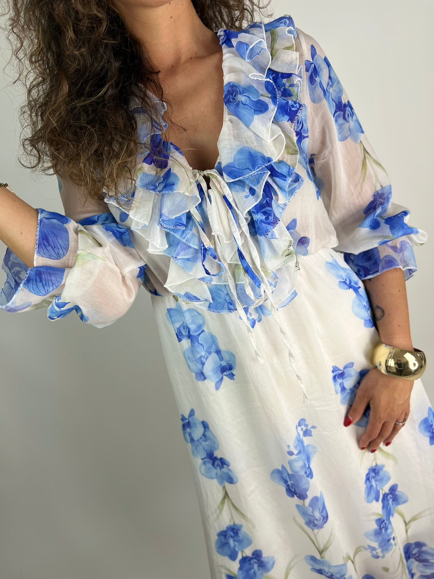 Abito DALIA celeste