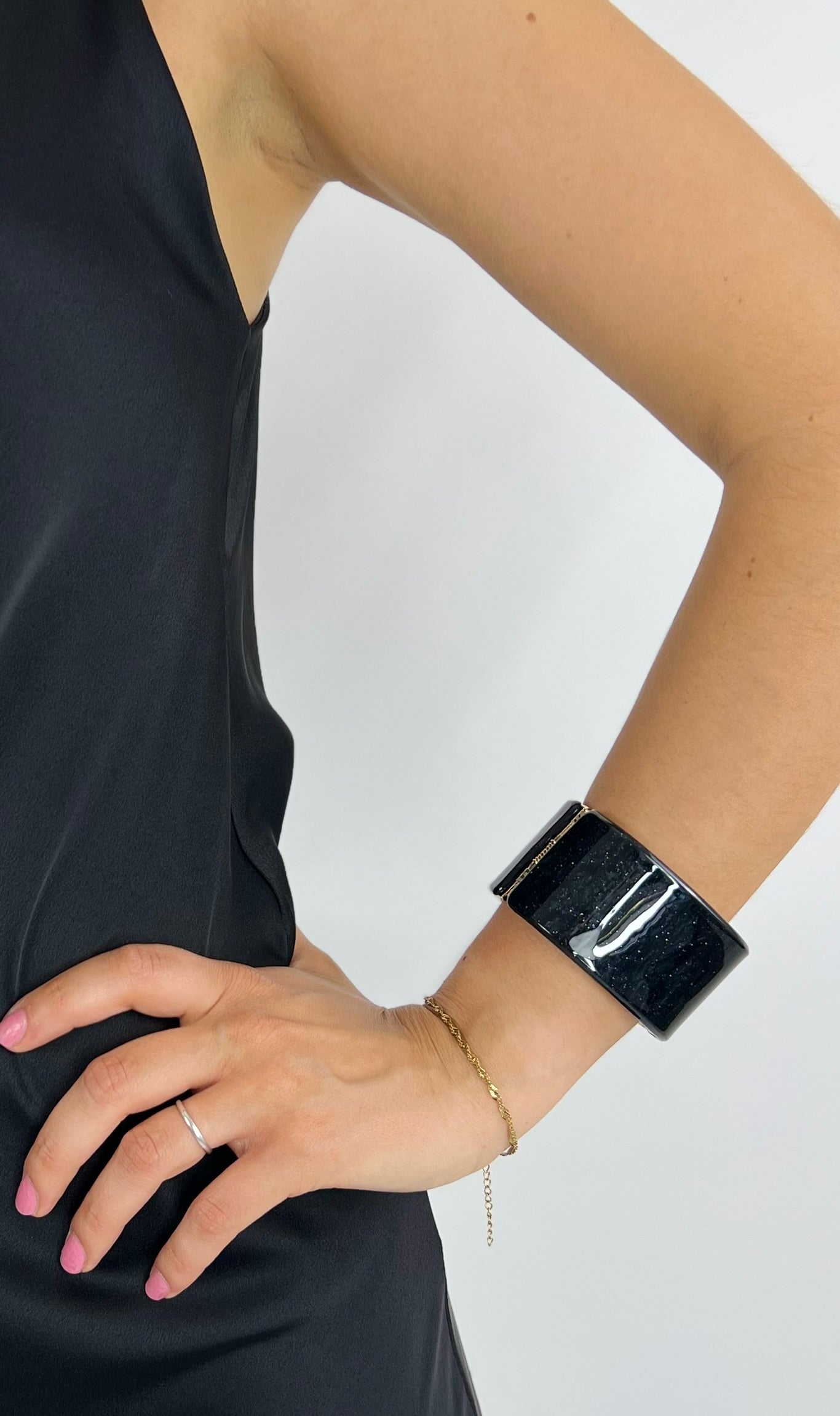 Bracciale GLAM nero