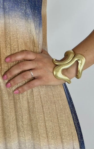 Bracciale DOPPIA ONDA oro