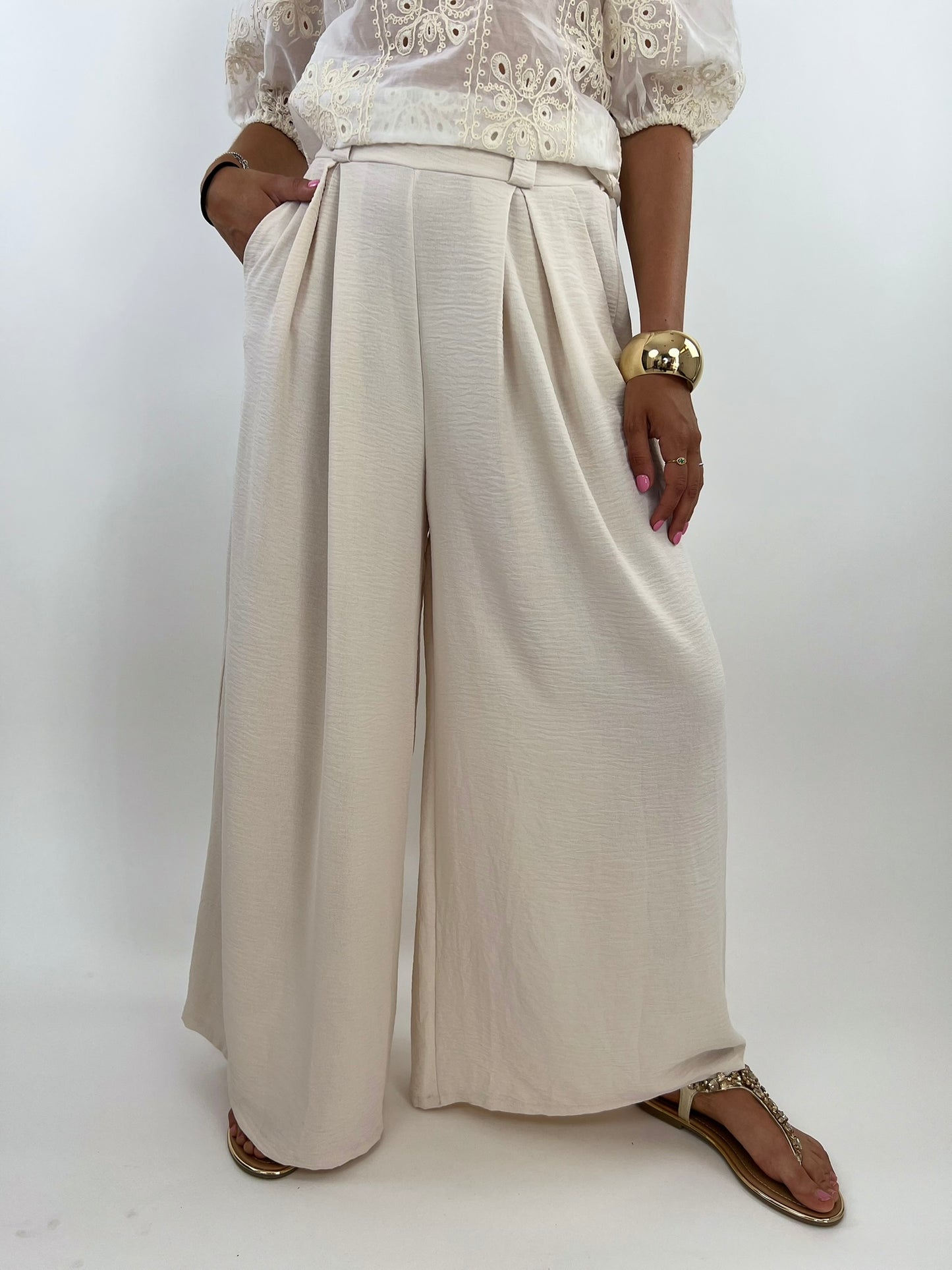 Pantalone SIMONA beige