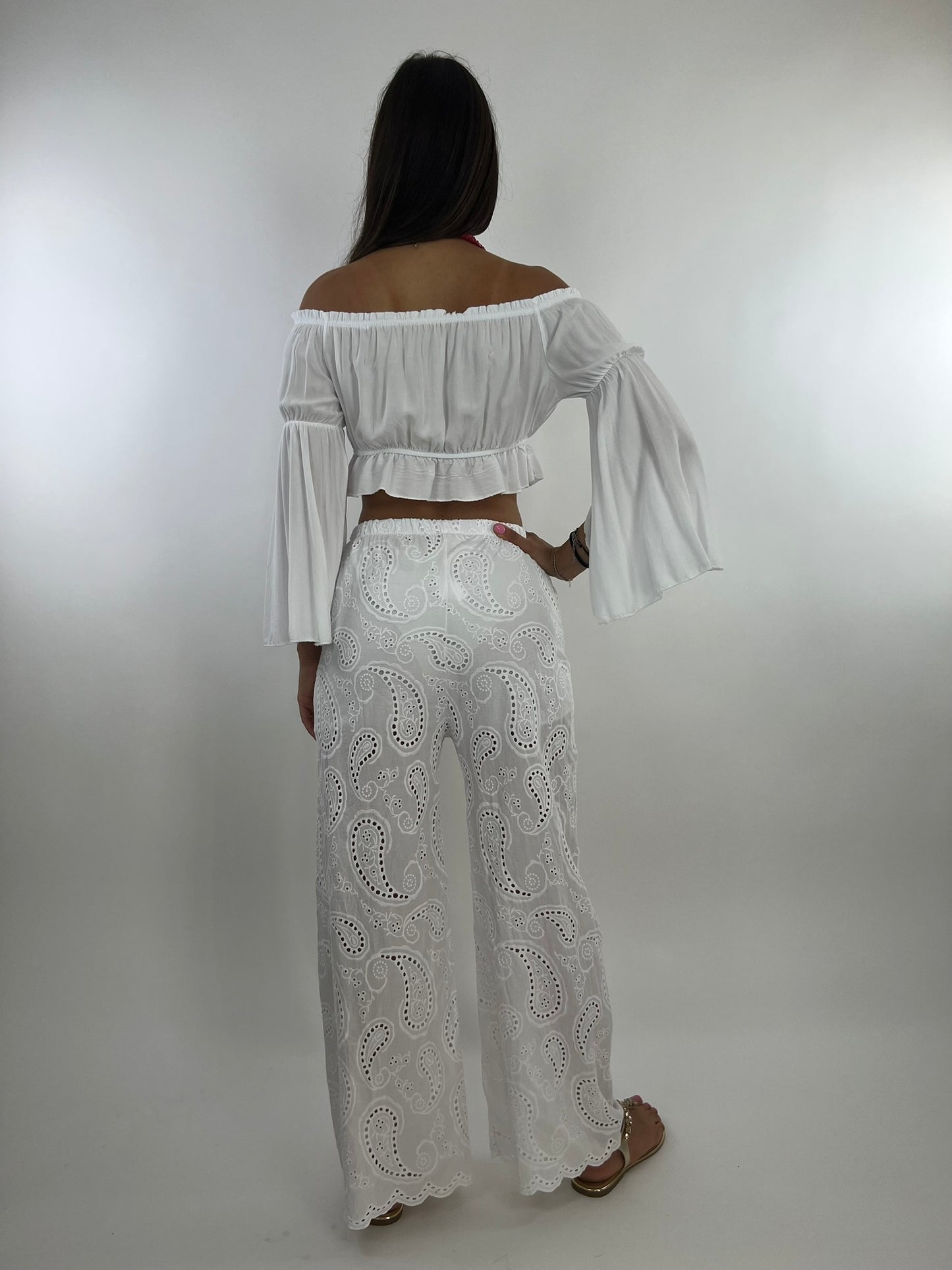 Pantalone COCCO bianco