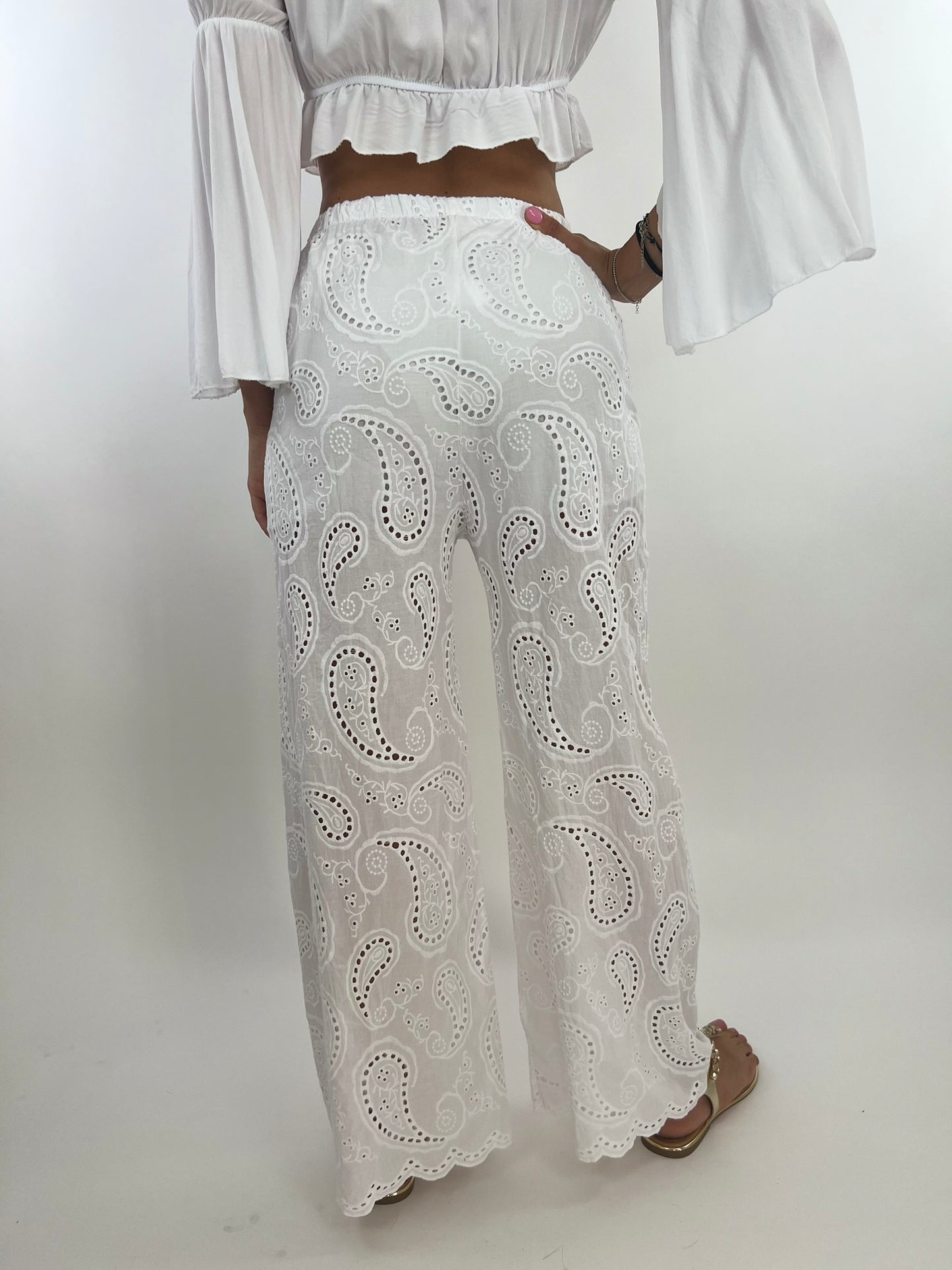Pantalone COCCO bianco