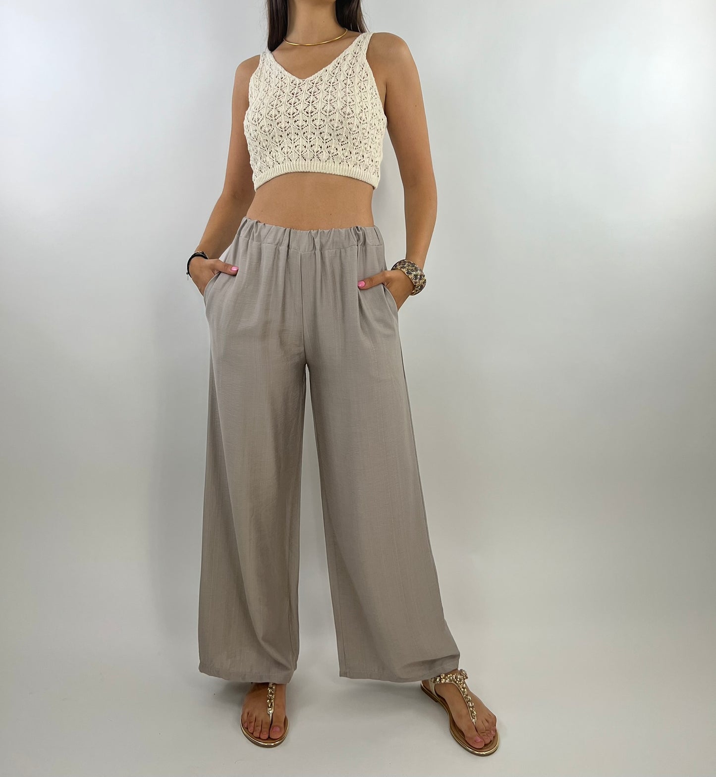 Pantalone KOS tortora