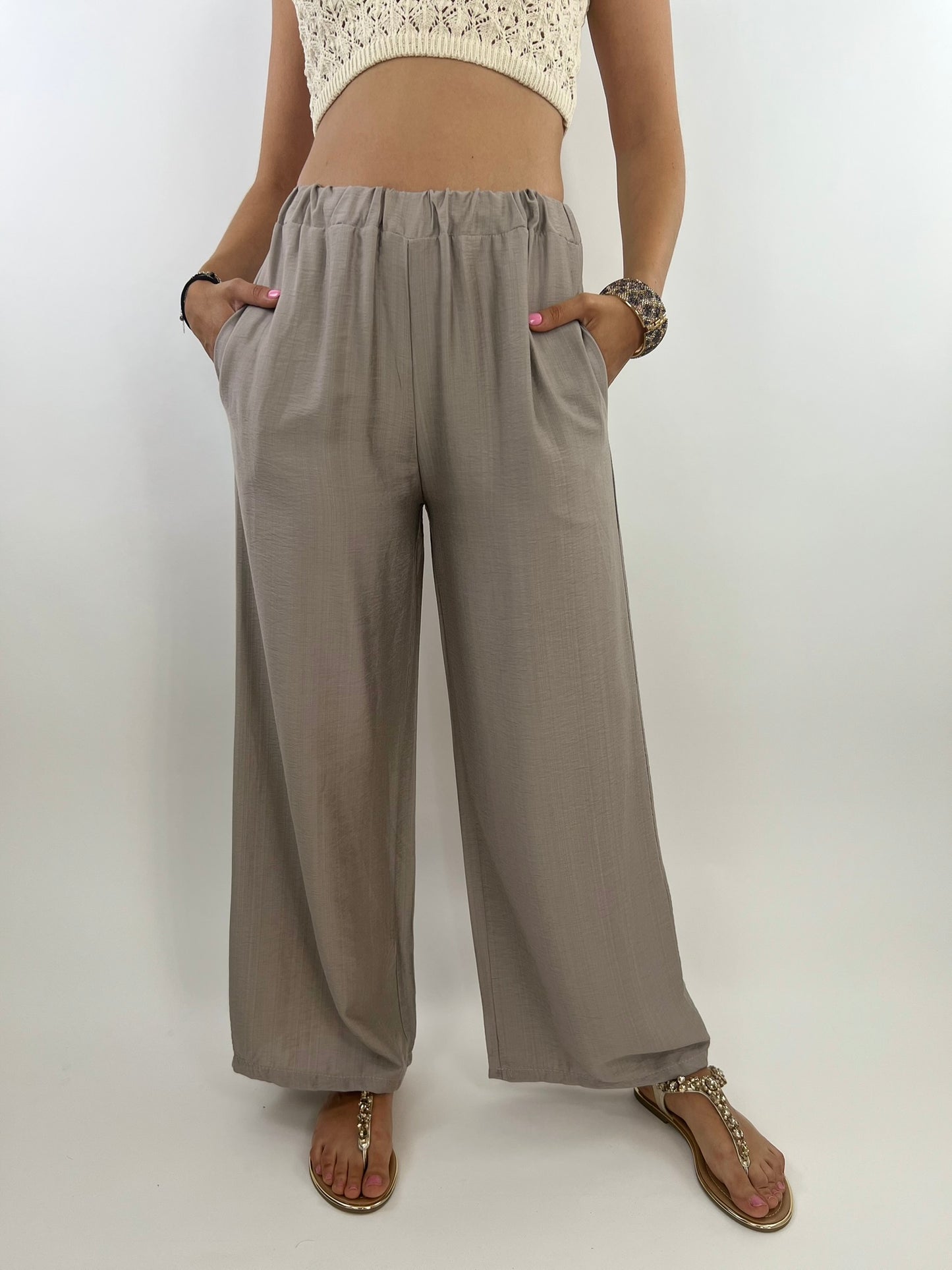 Pantalone KOS tortora