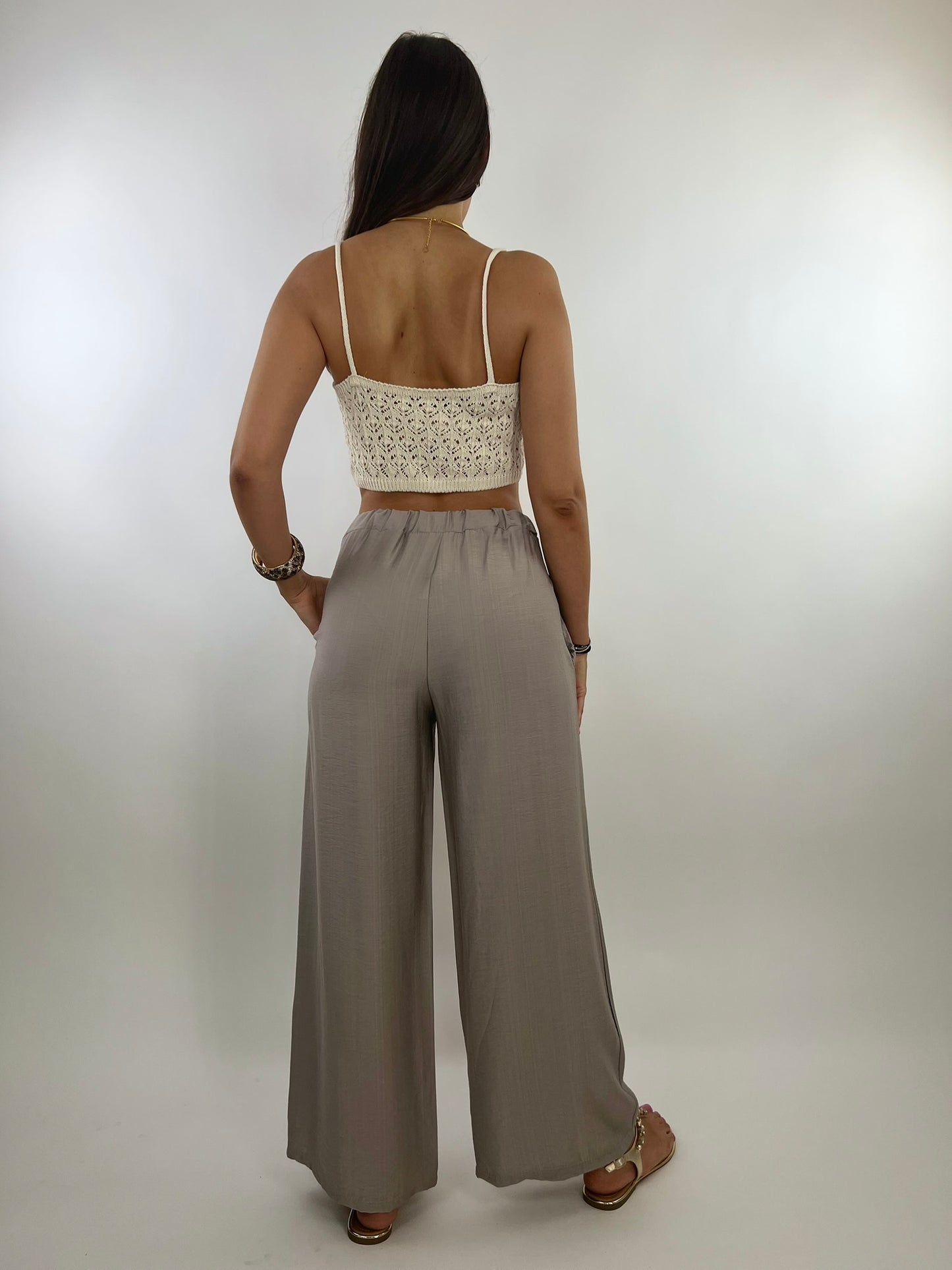 Pantalone KOS tortora