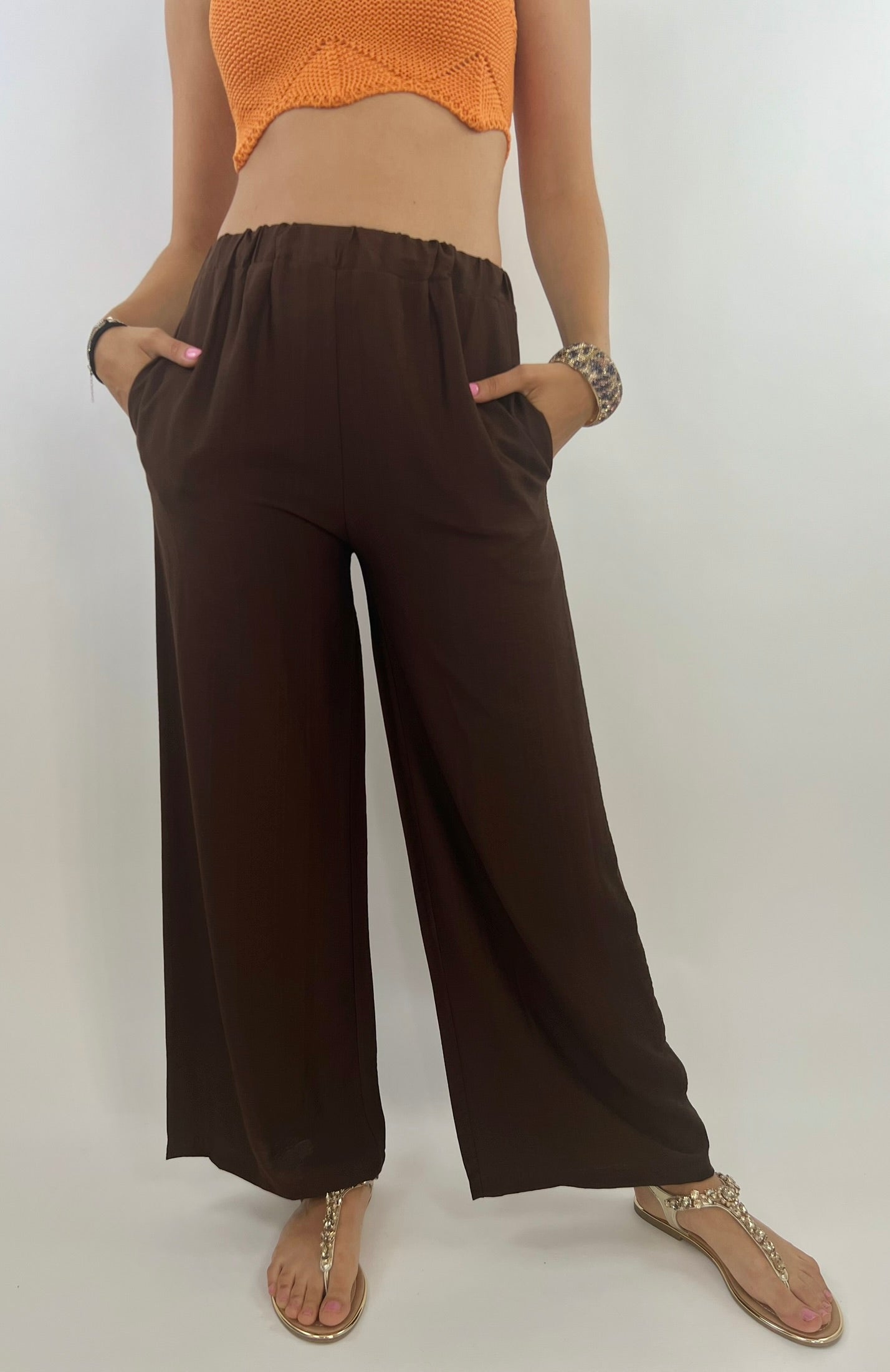 Pantalone KOS cioccolato