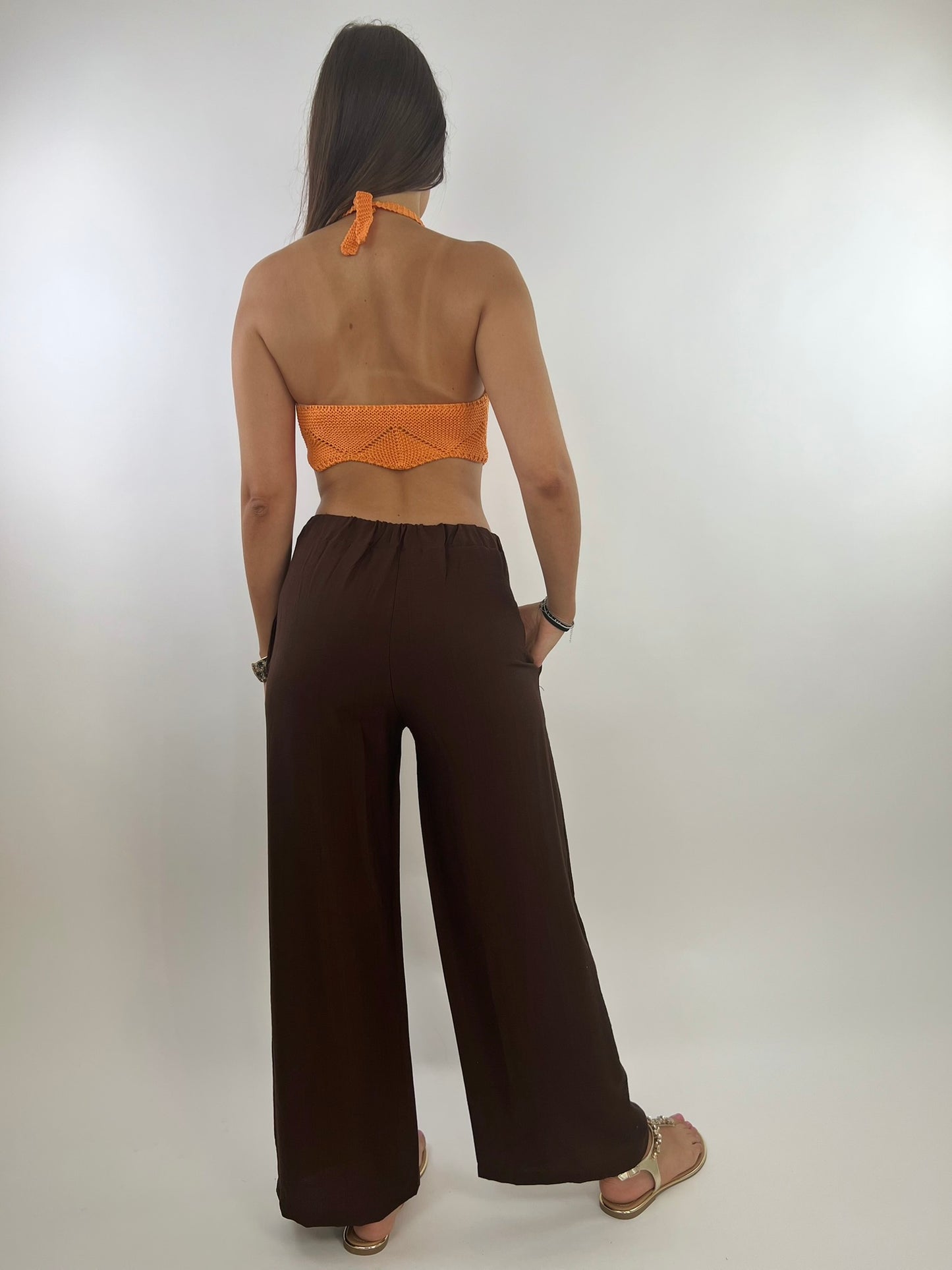 Pantalone KOS cioccolato