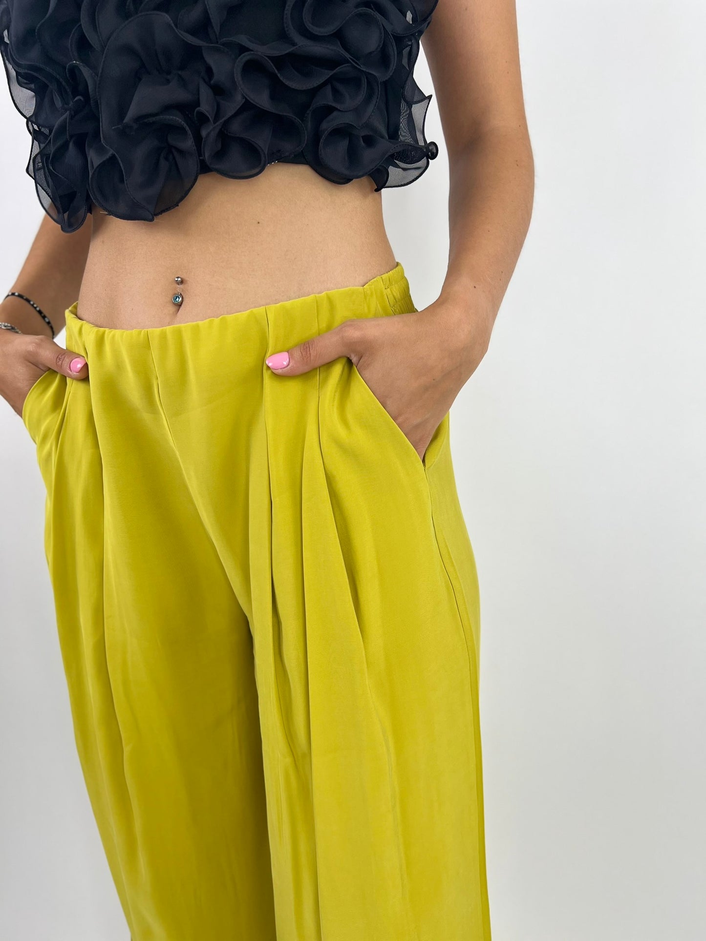 Pantalone LOUISE pistacchio