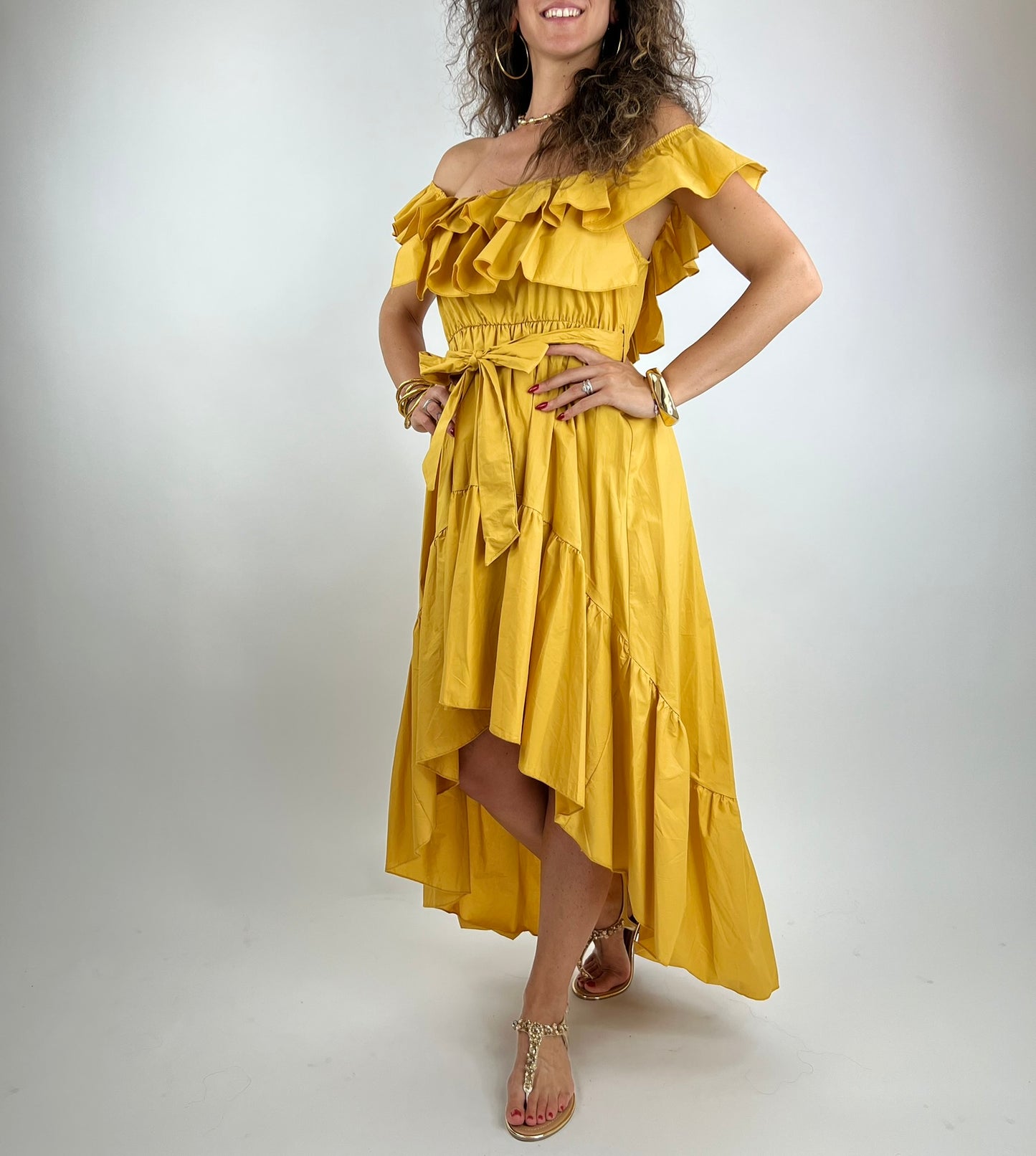 Abito CARMEN giallo