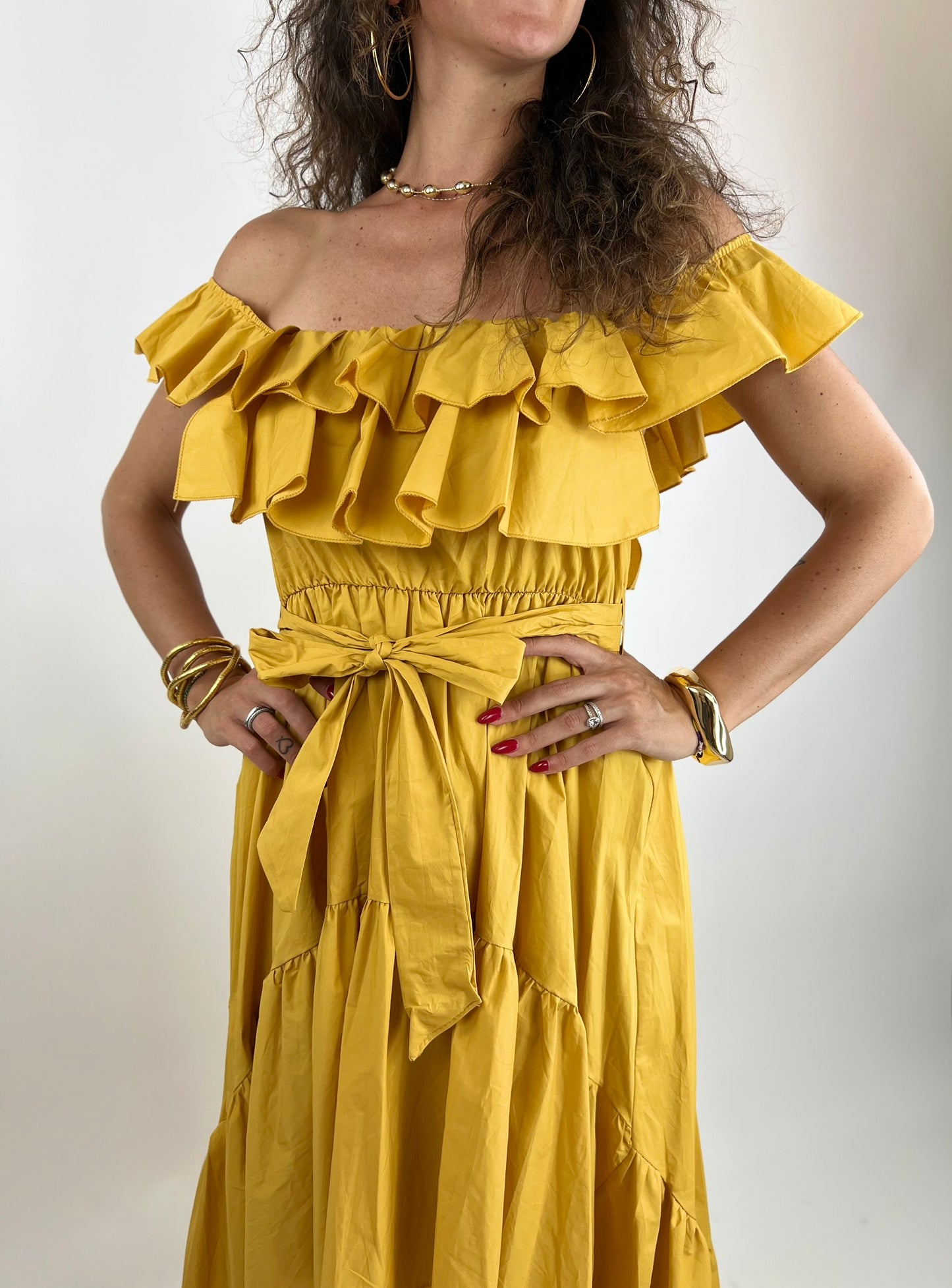 Abito CARMEN giallo