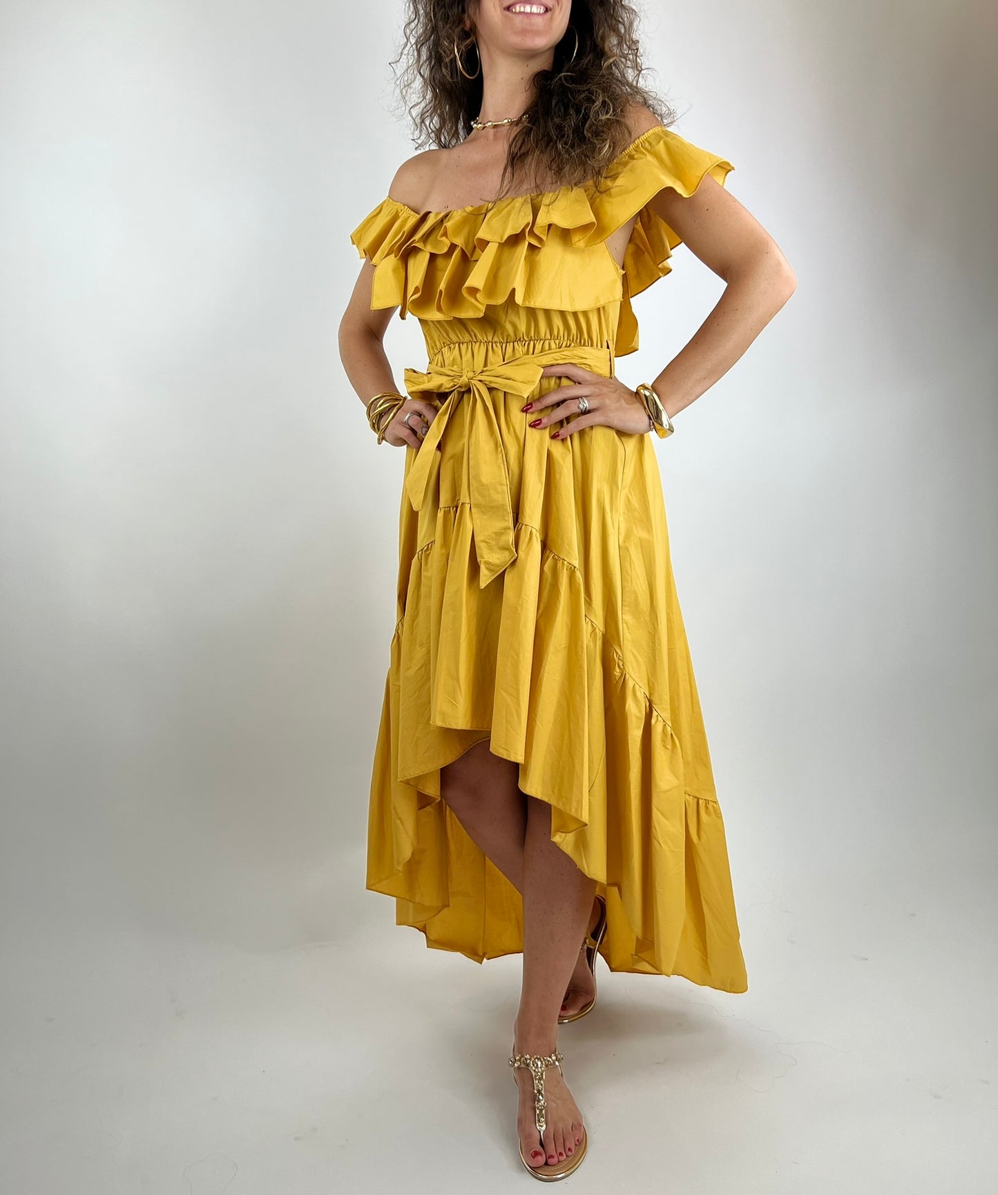 Abito CARMEN giallo