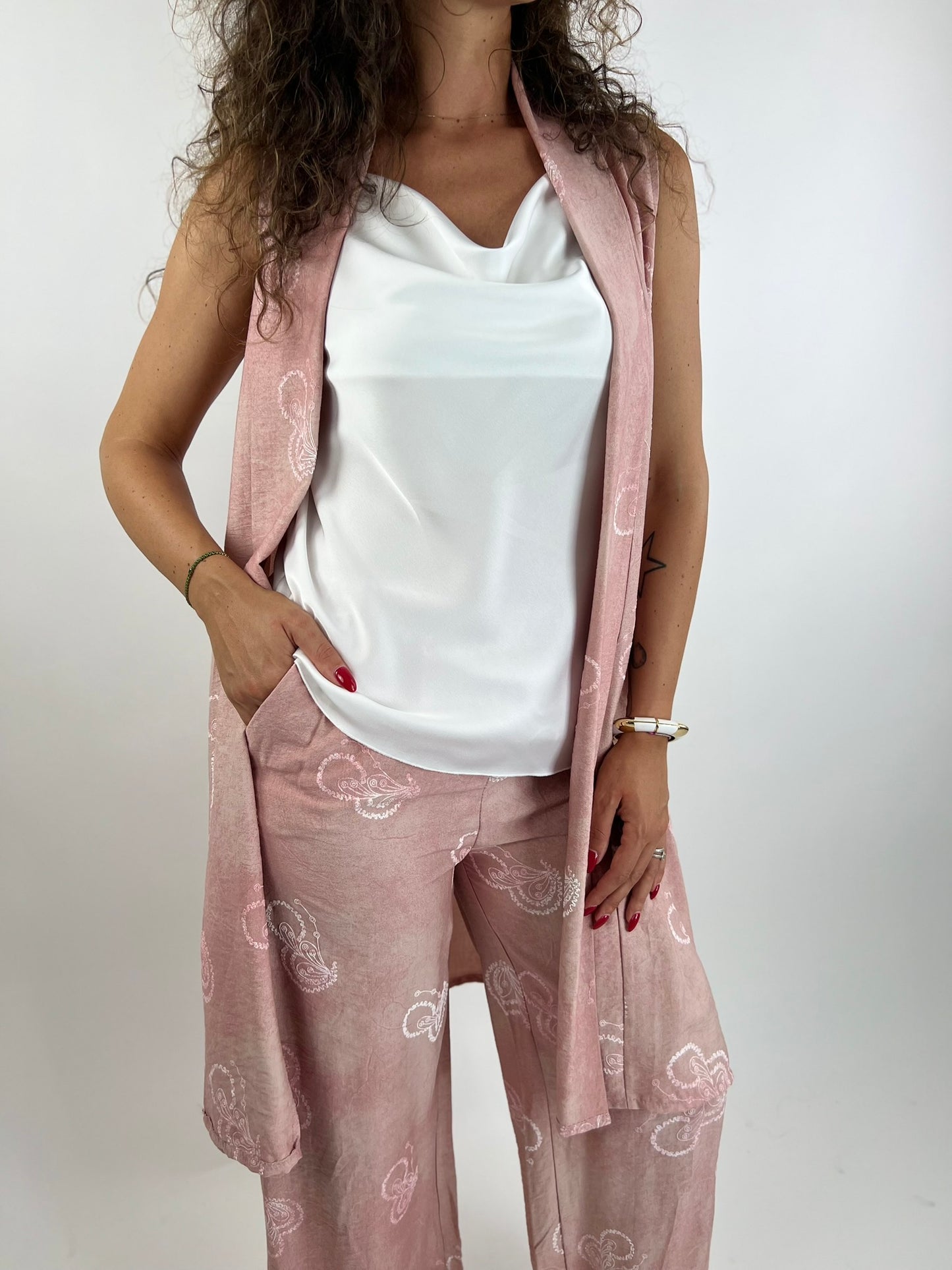 Completo ALEXIA Rosa antico