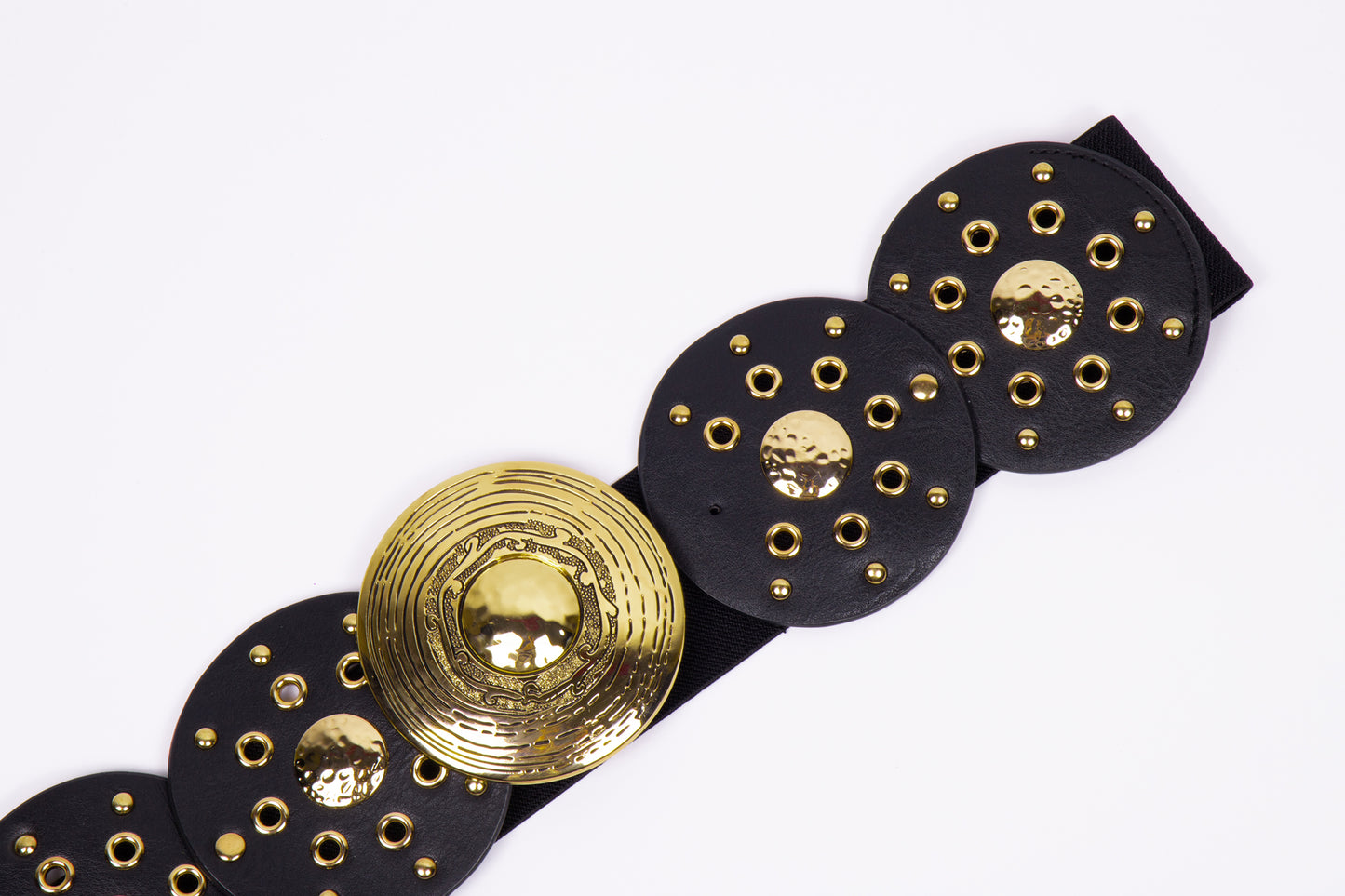 Cintura Cerchi Oro NERO