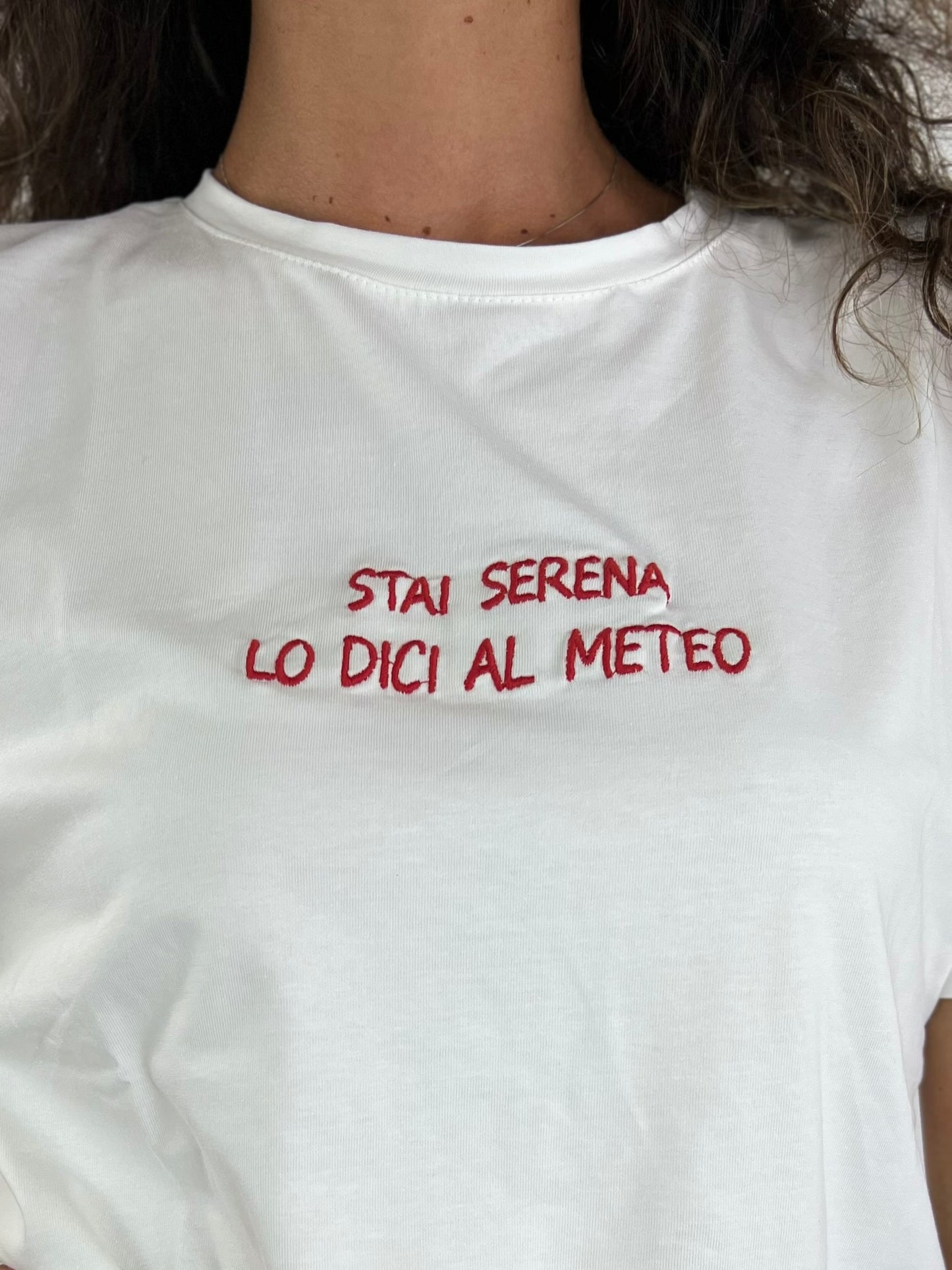 T-Shirt METEO rosso