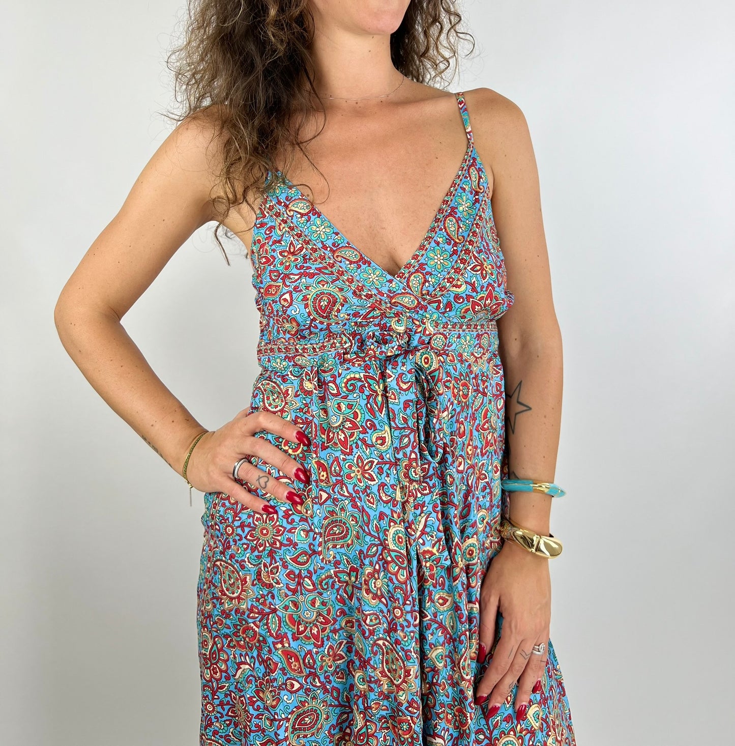 Abito IBIZA celeste