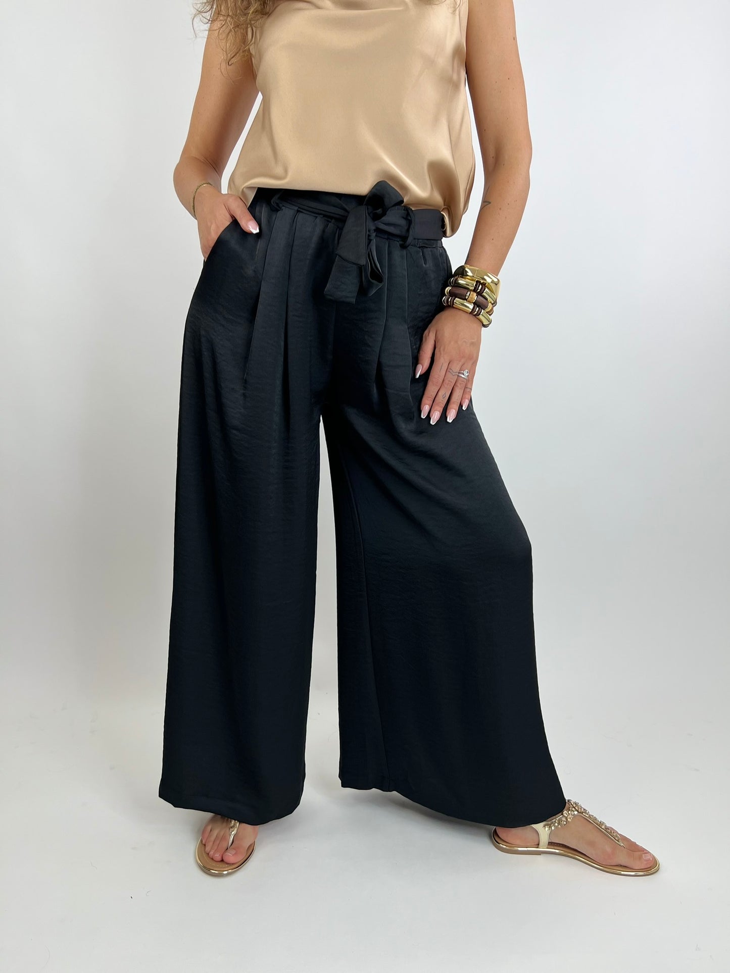Pantaloni TALIA nero