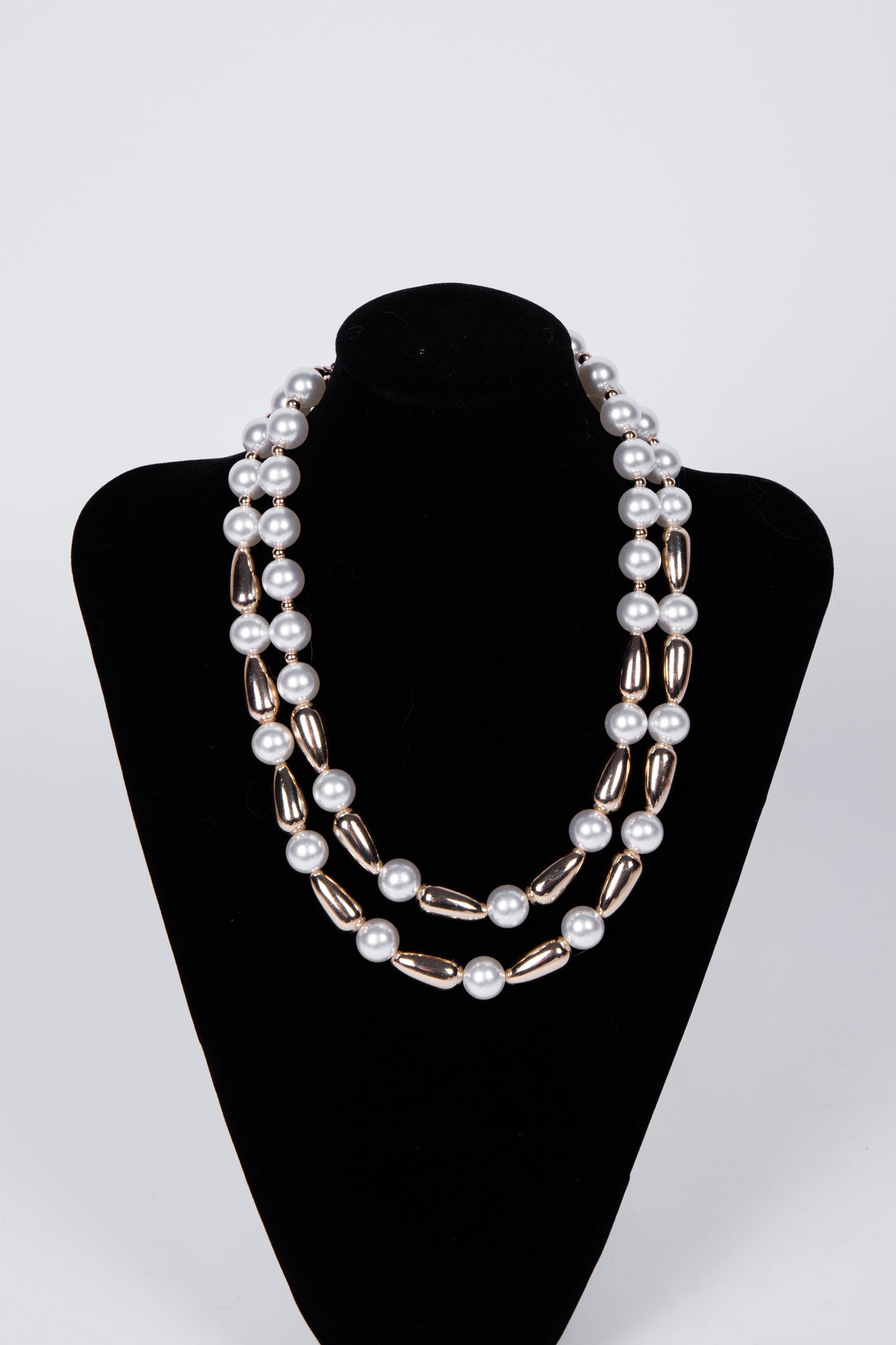 Collana GOCCE oro e perle