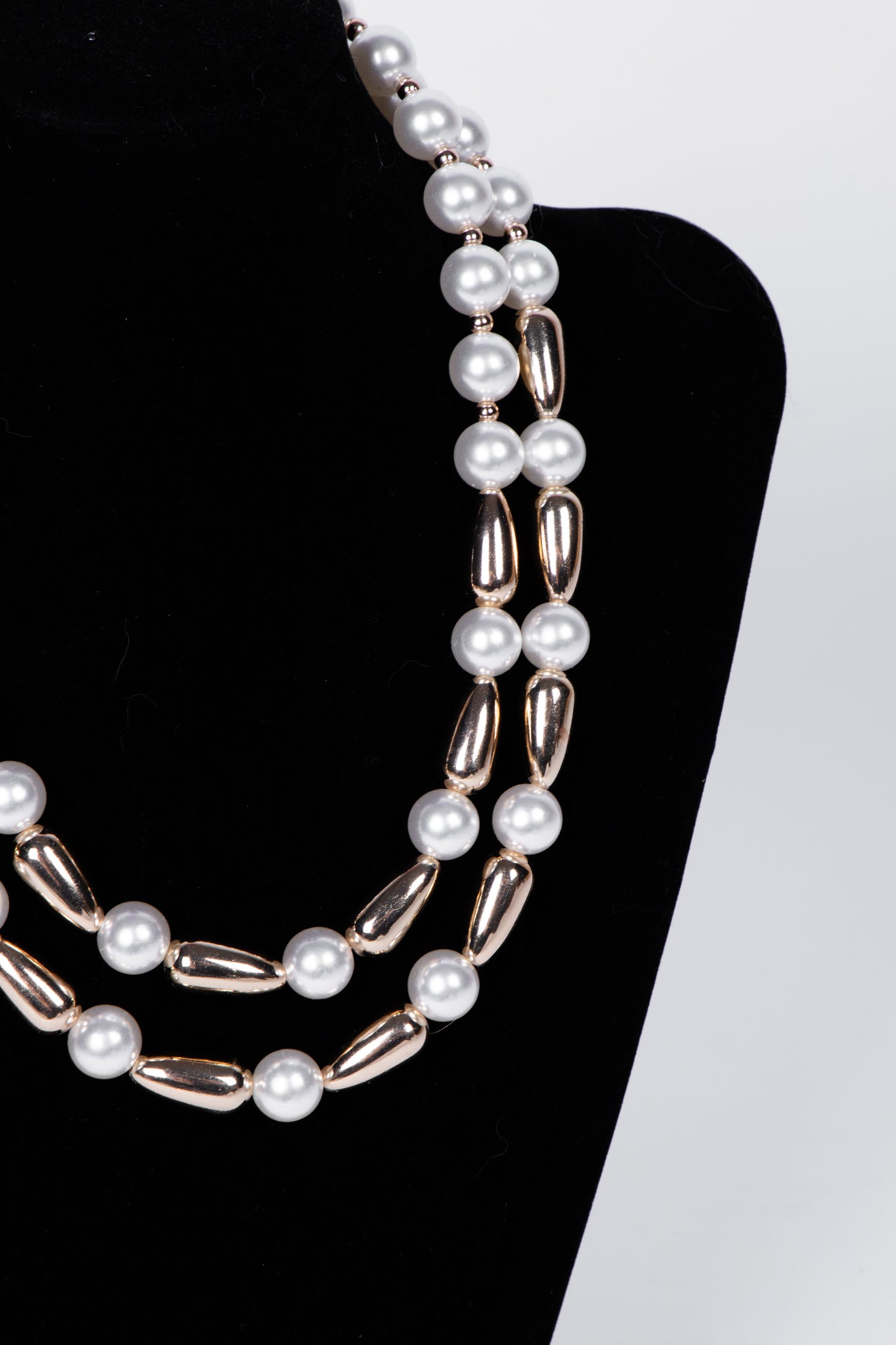 Collana GOCCE oro e perle
