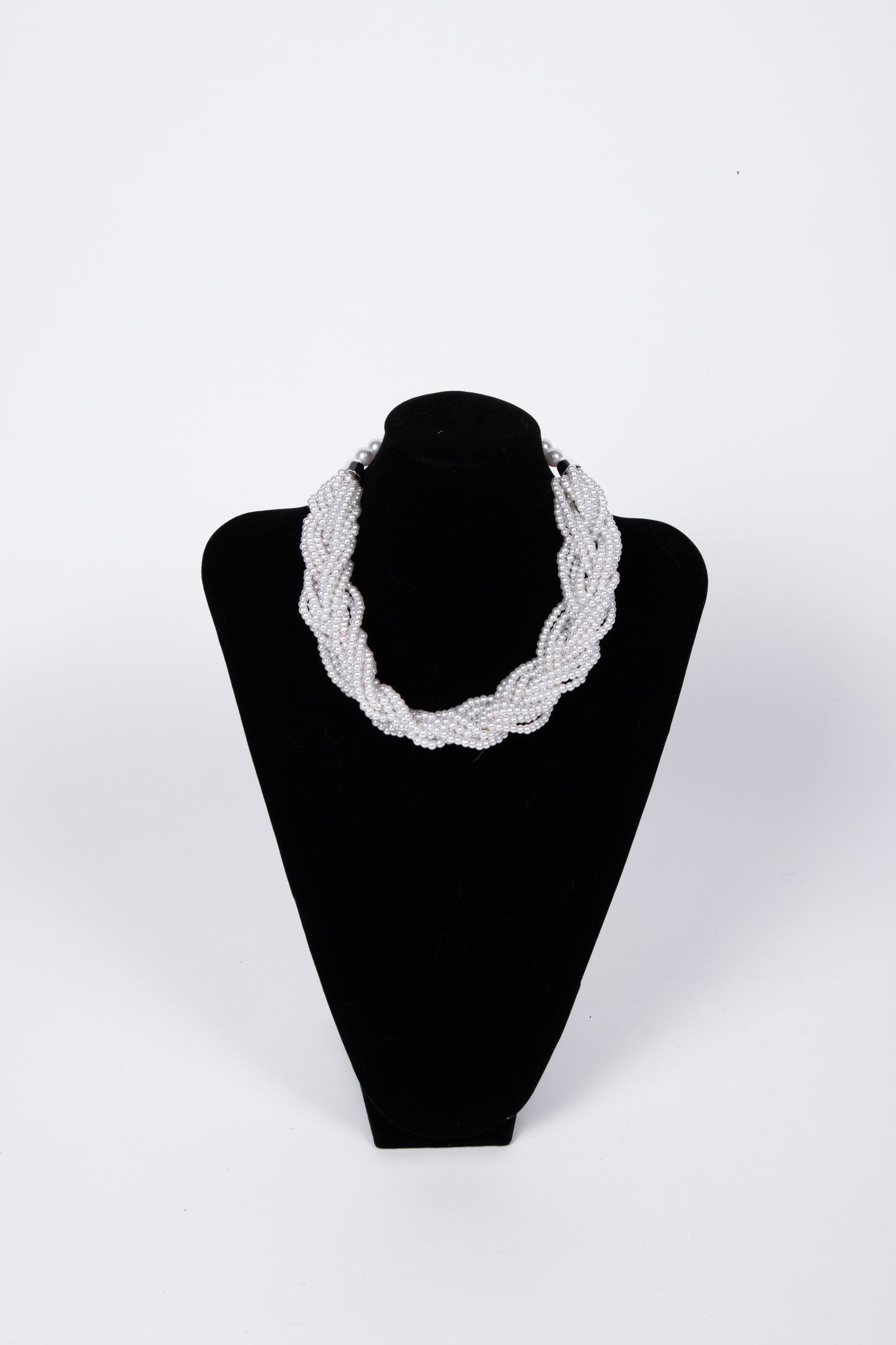 Collana TRECCIA perle