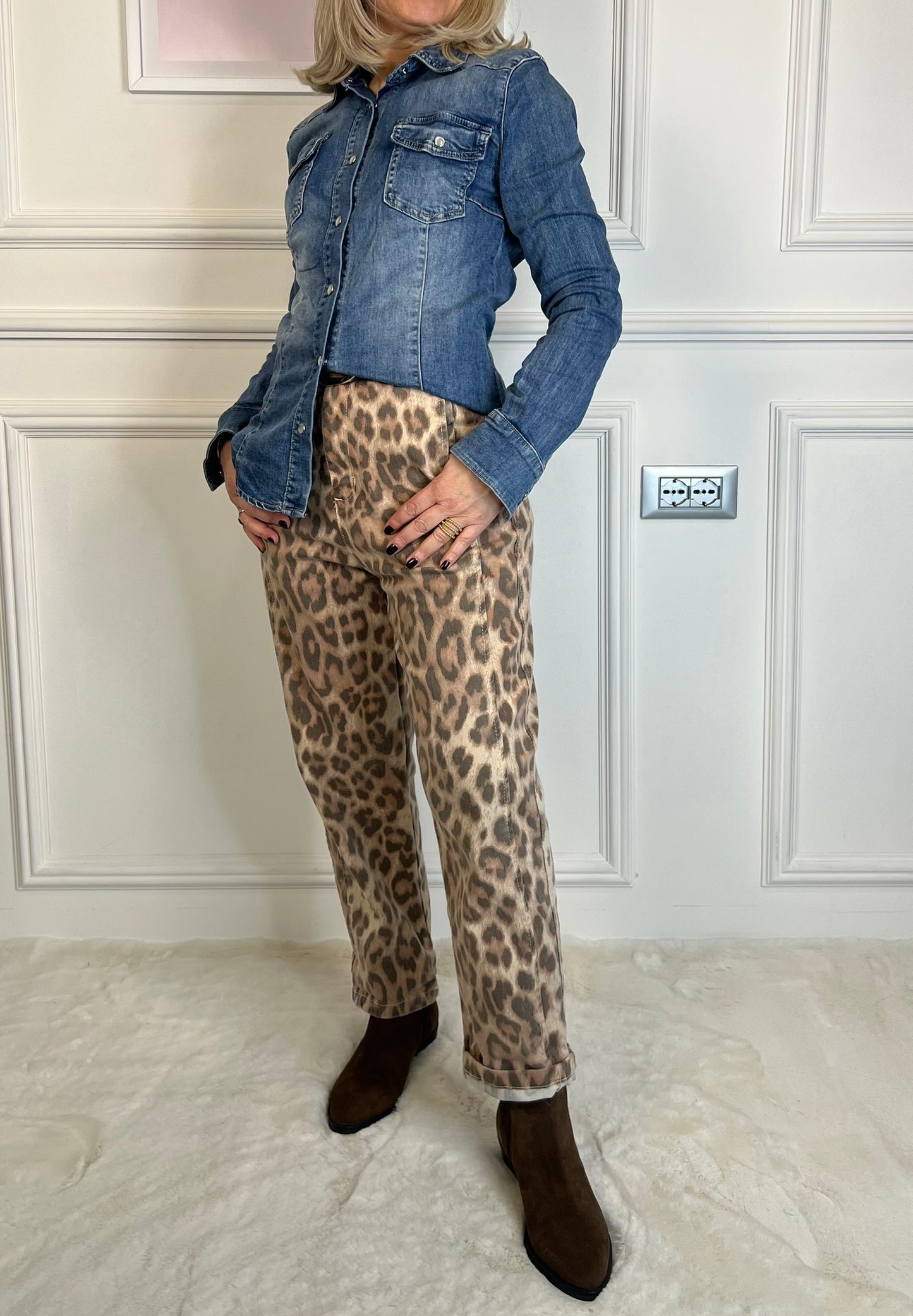 Pantalone ELETTRA animalier