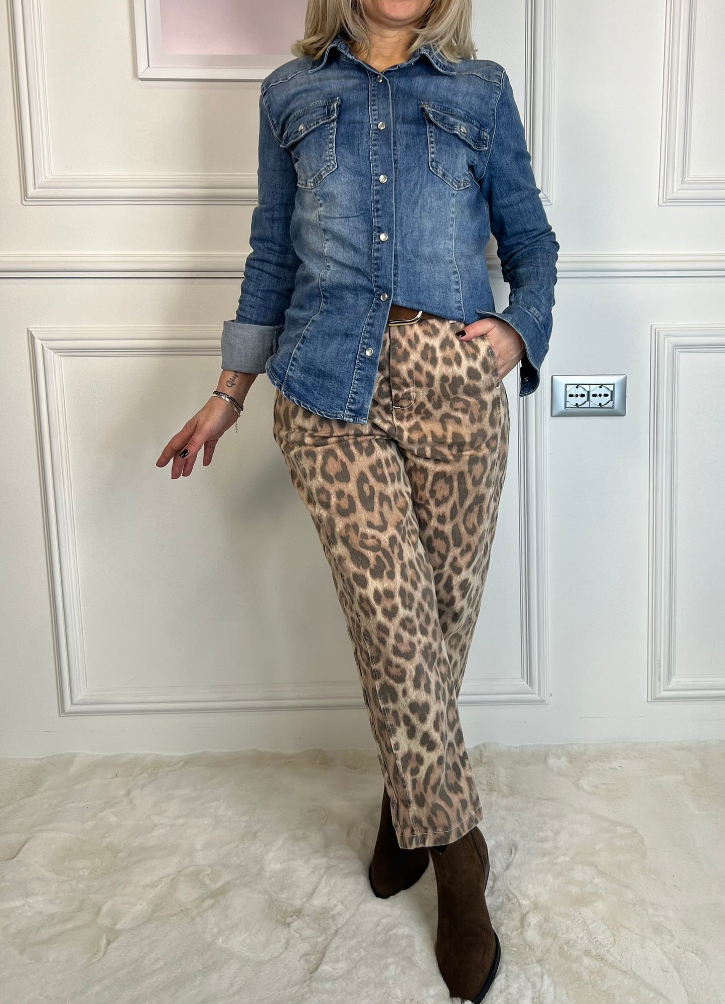 Pantalone ELETTRA animalier