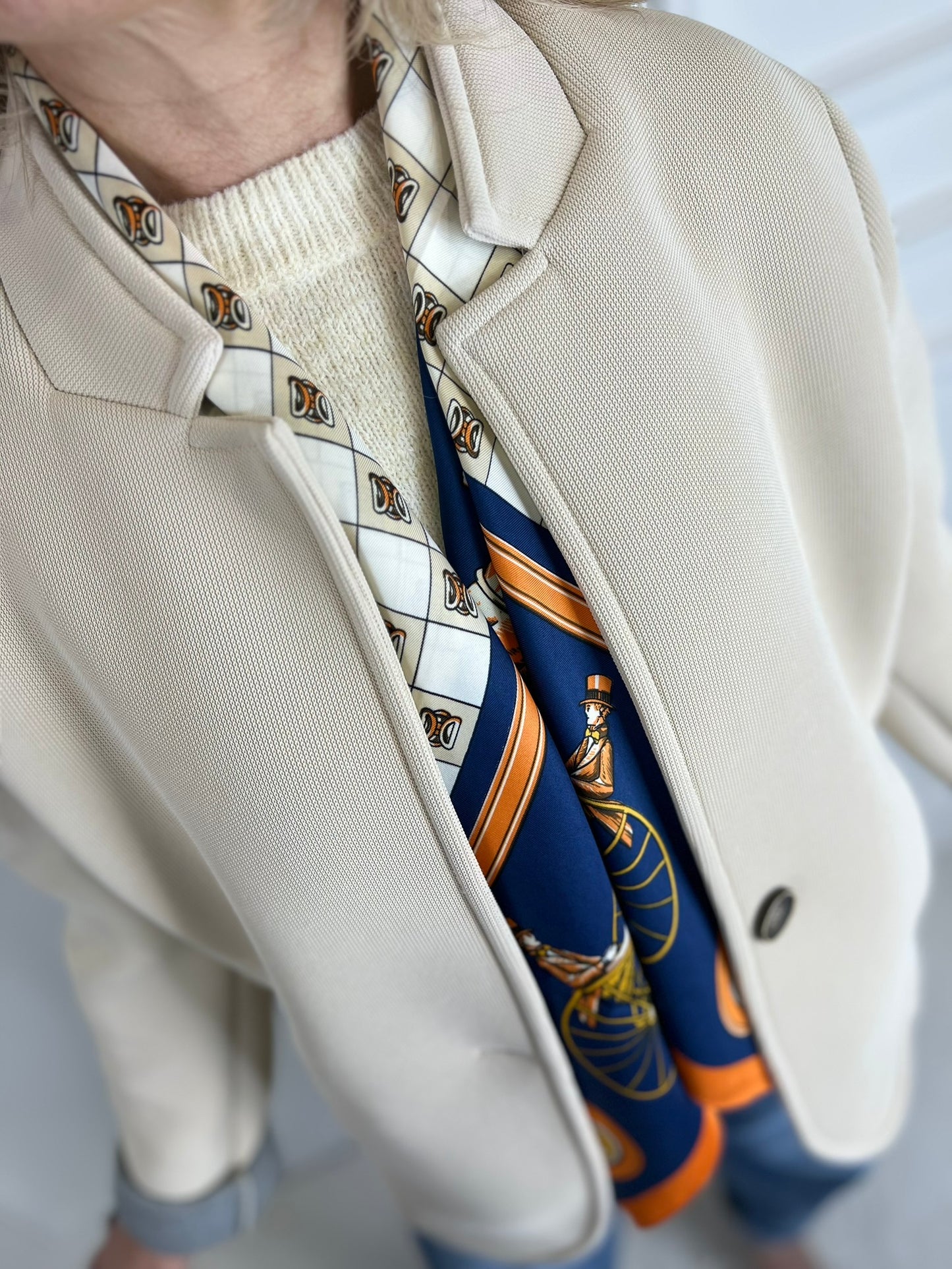 Giacca ASIA scuba Beige