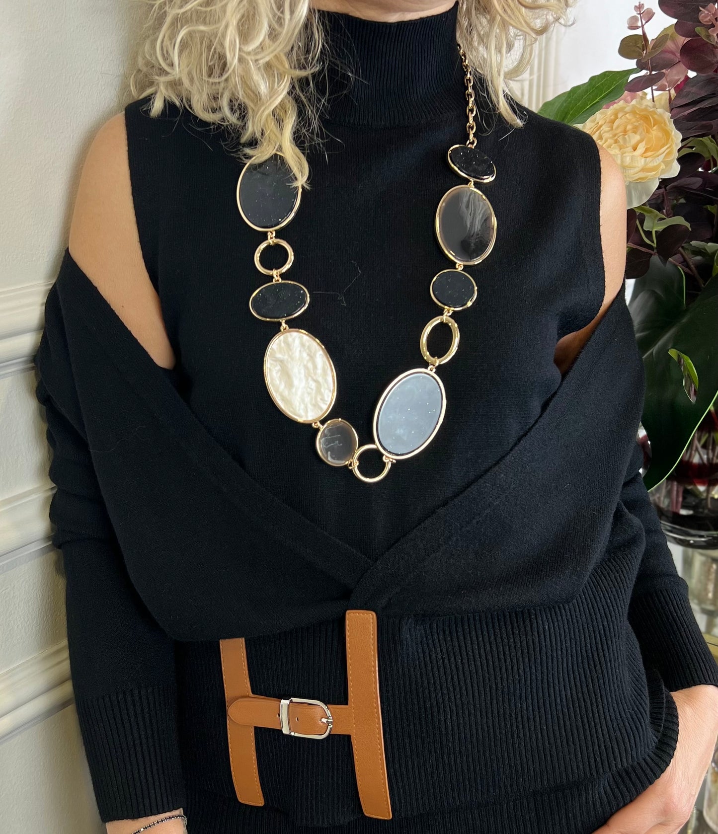 Collana DRUSE Nero