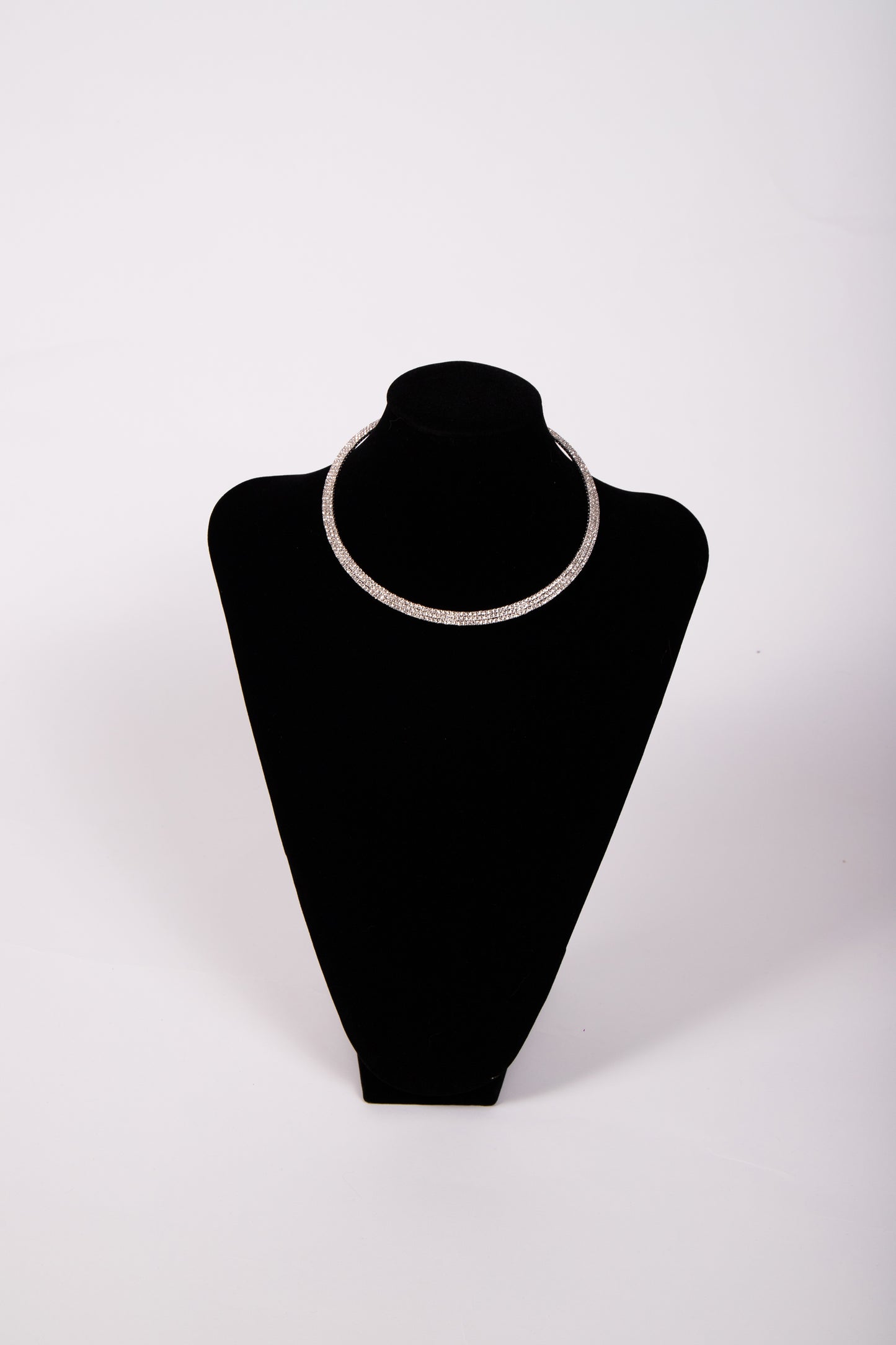 Collana girocollo CRISTALLI argento
