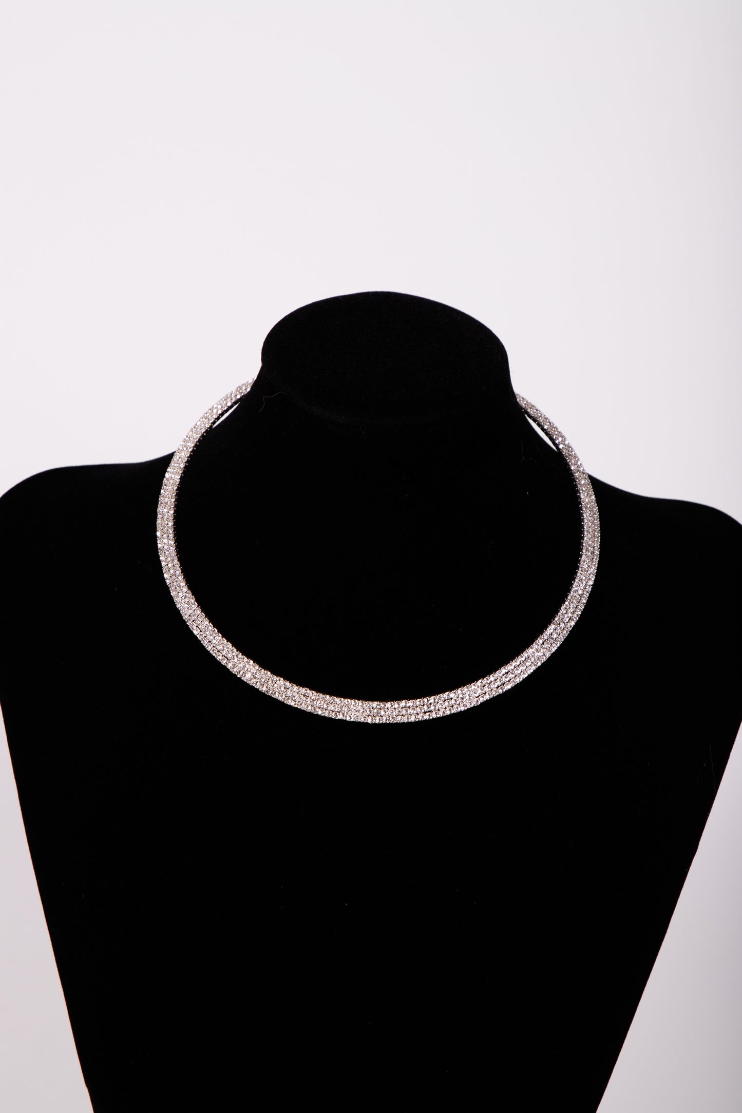 Collana girocollo CRISTALLI argento