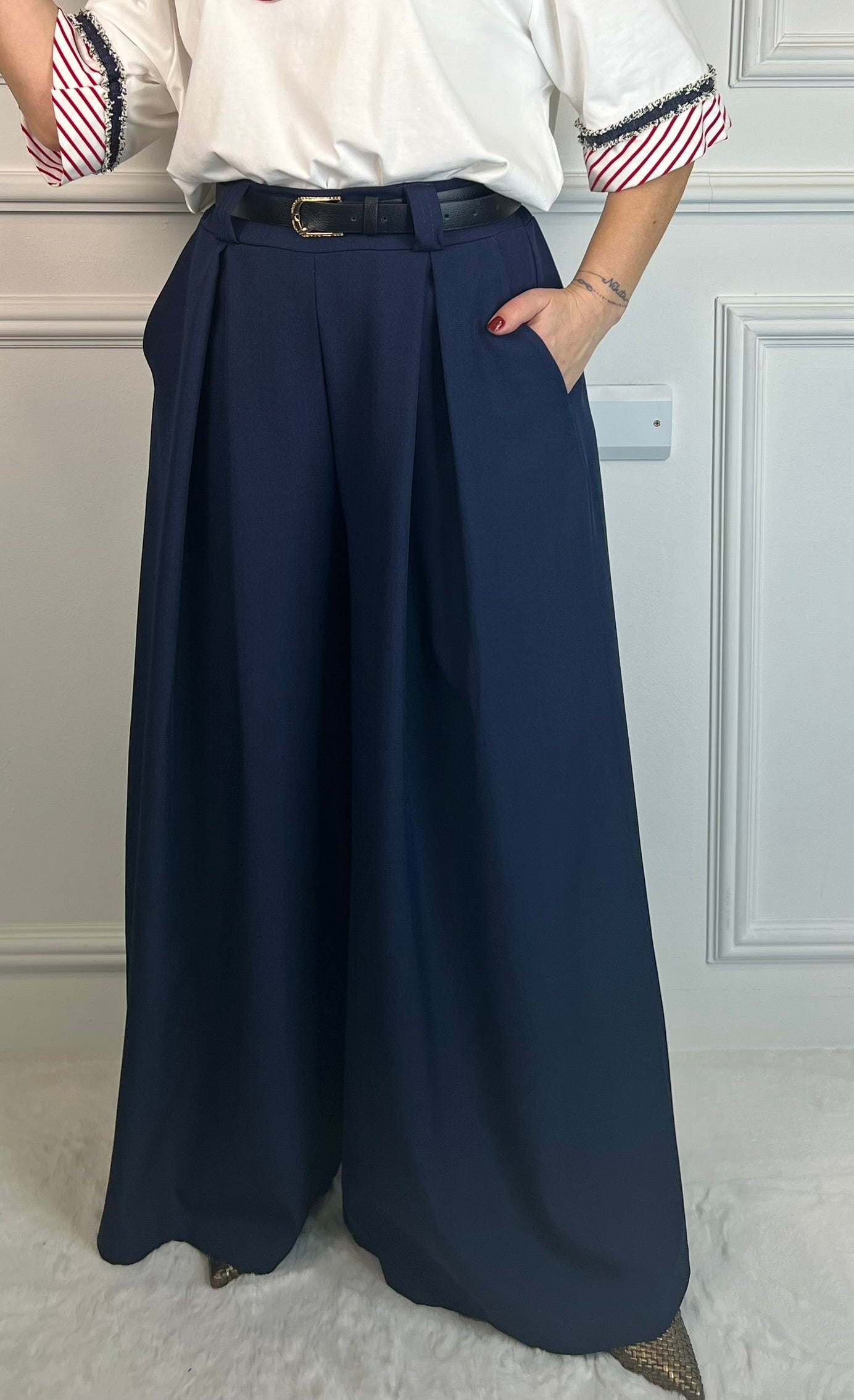Pantalone JENNY 2 blu